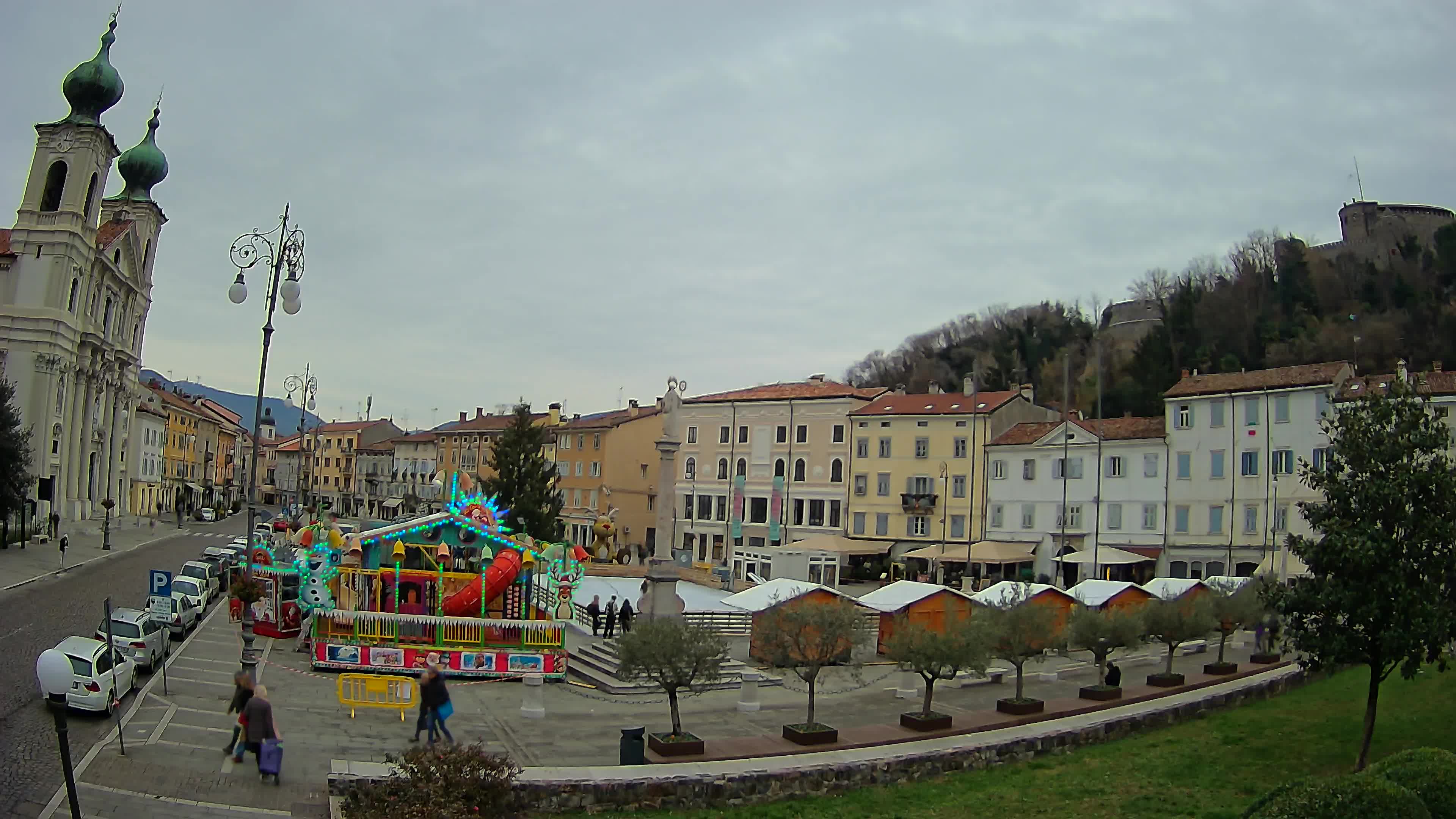 Gorizia – Place Vittoria – église st. Ignazio