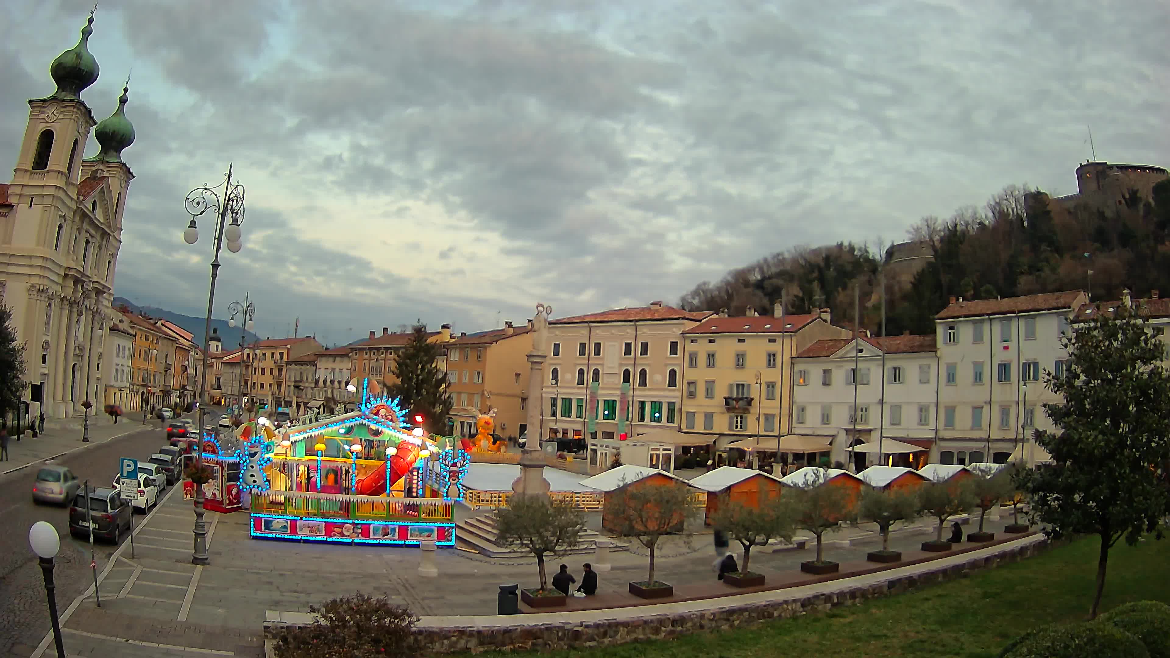 Webcam Gorizia Vittoria square – Church of st. Ignazio