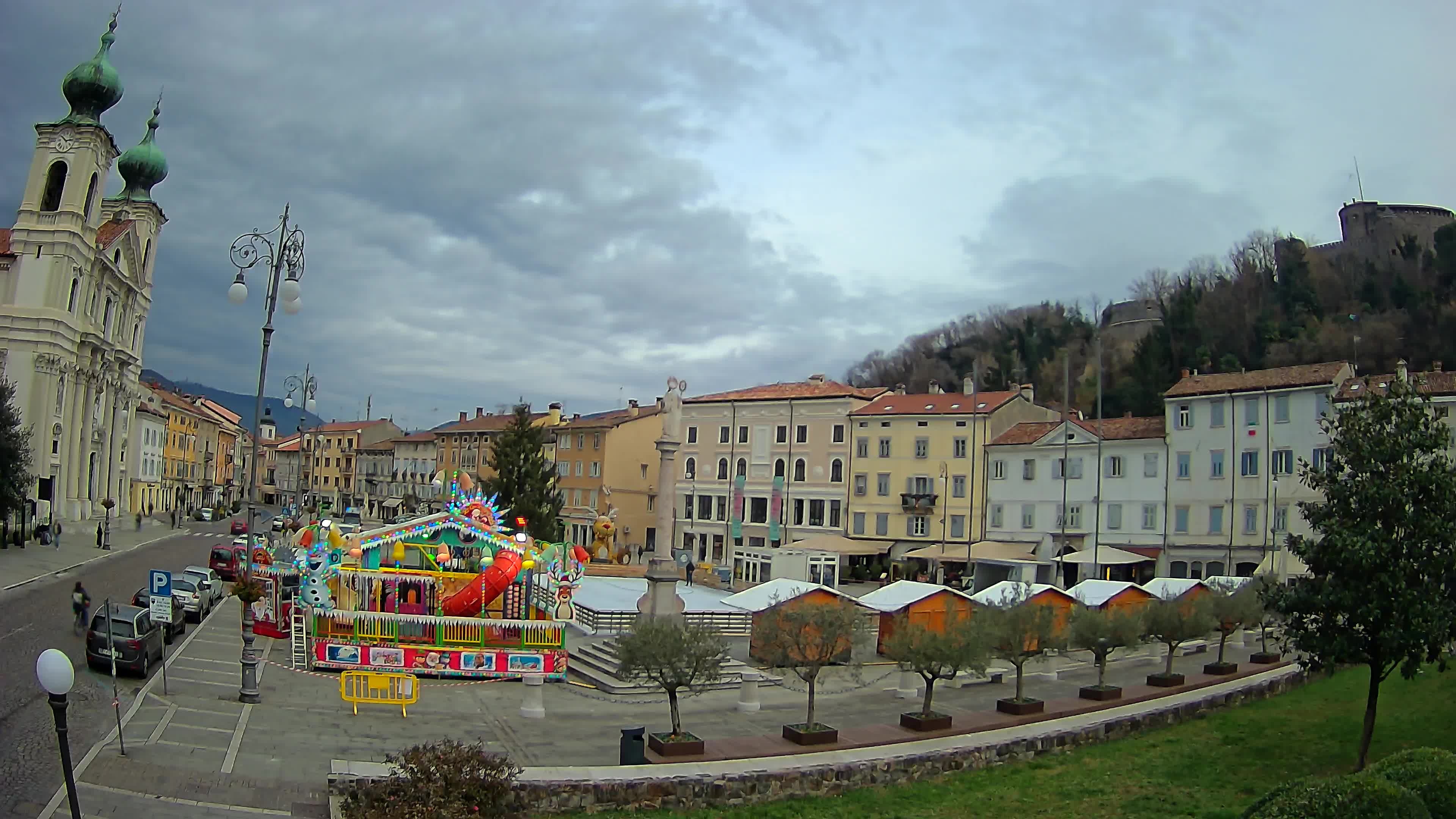 Gorizia – Place Vittoria – église st. Ignazio