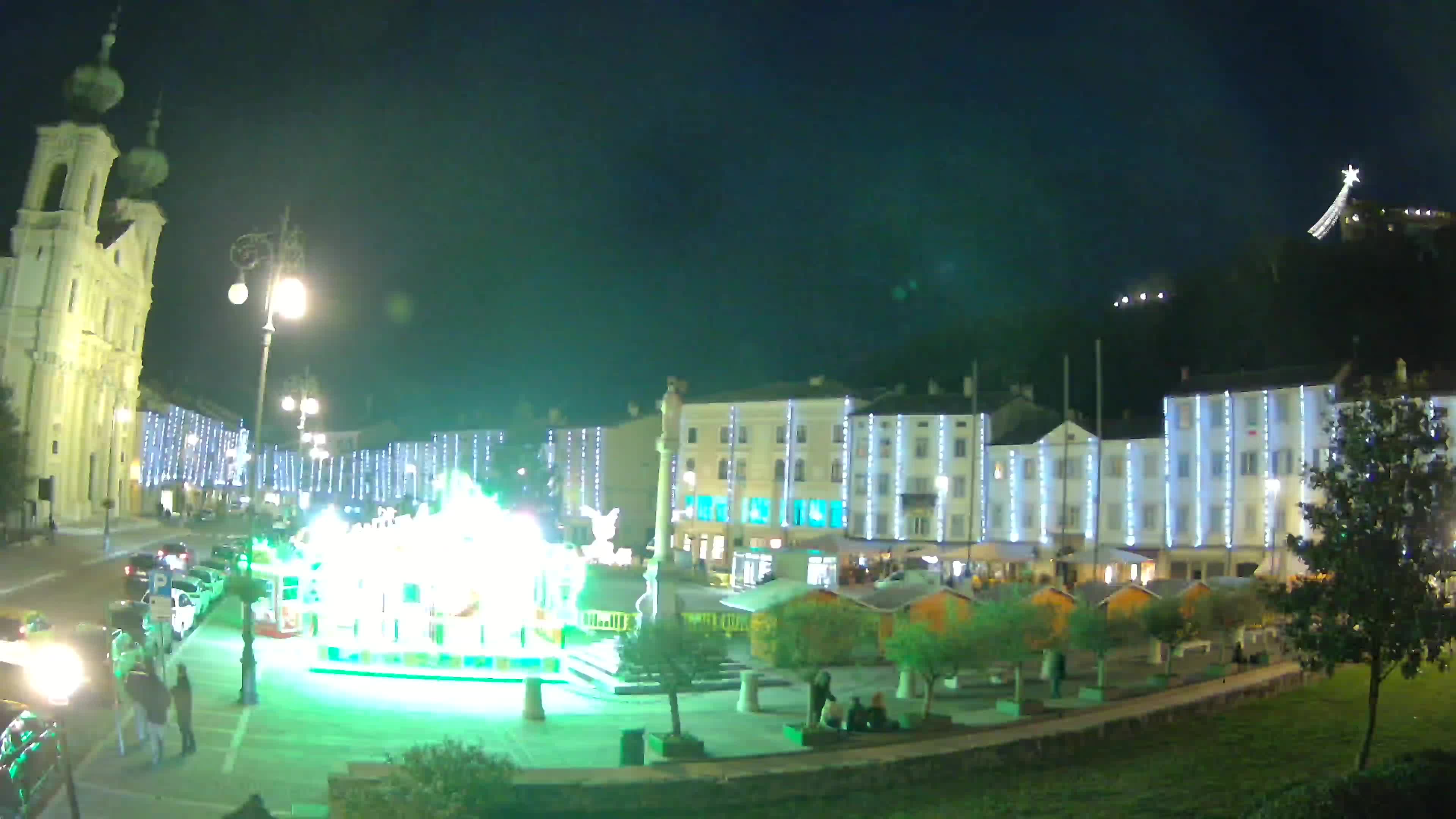 Webcam Gorizia Vittoria square – Church of st. Ignazio