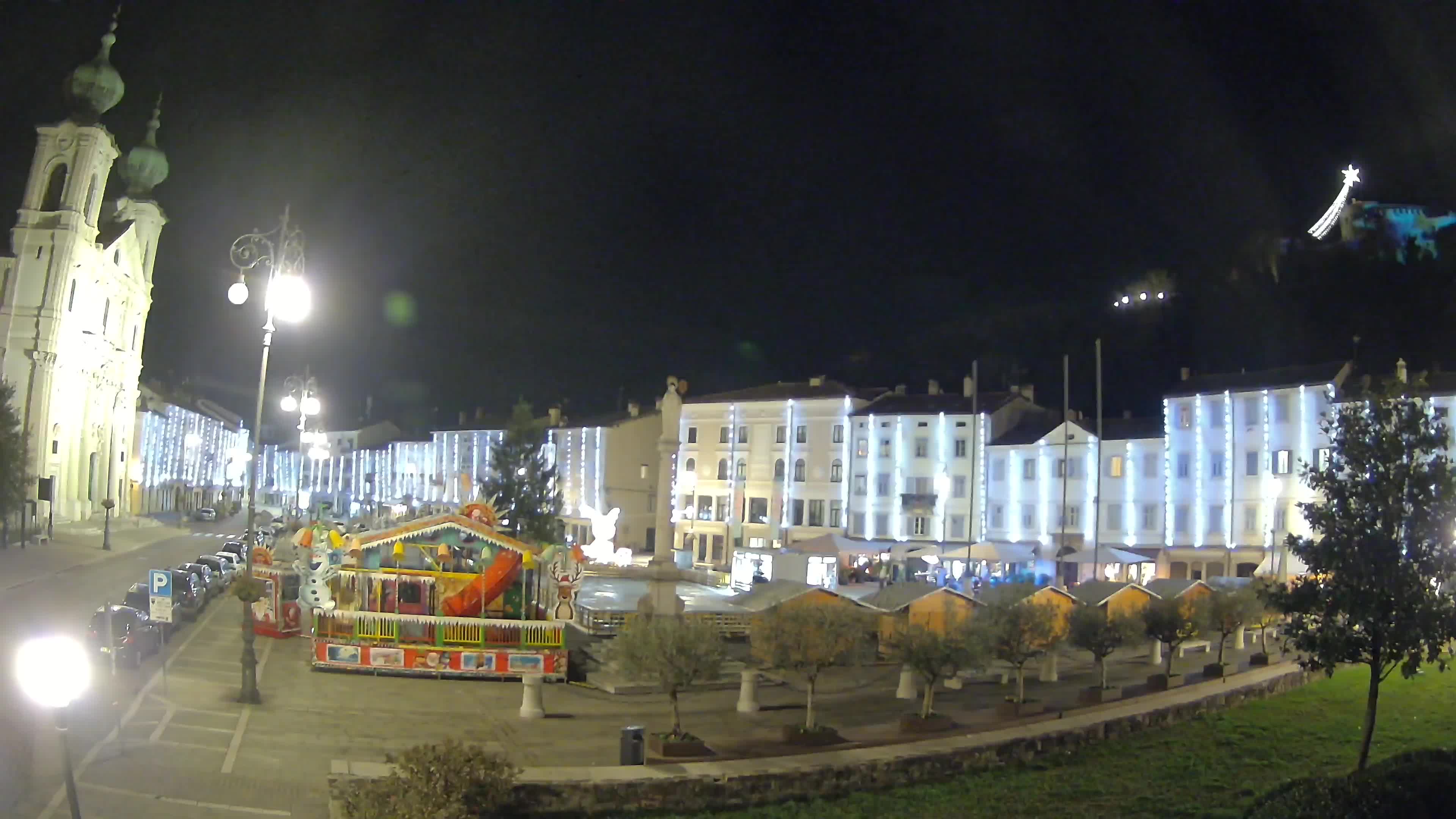 Webcam Gorizia Vittoria square – Church of st. Ignazio