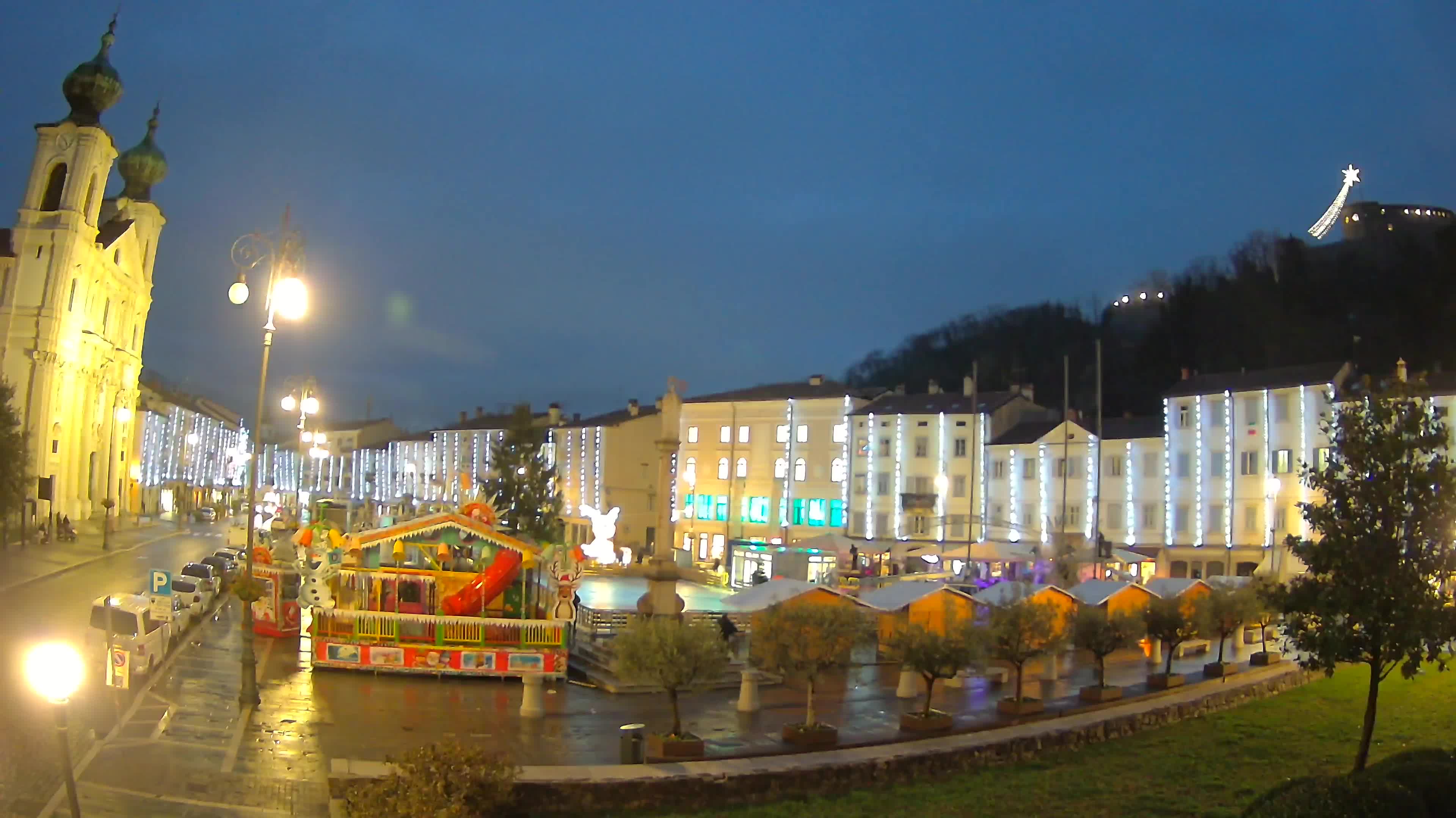 Gorizia – Place Vittoria – église st. Ignazio