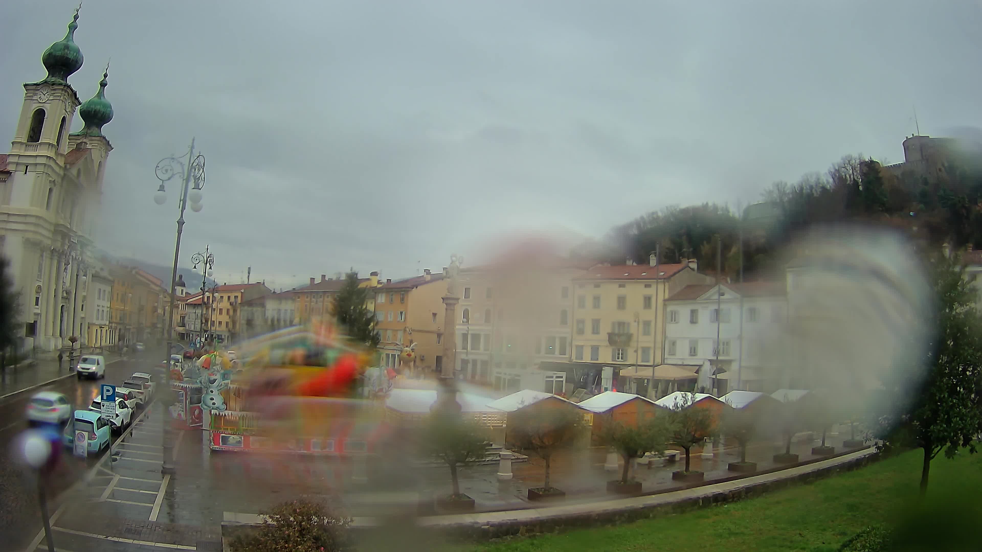 Gorizia – Plaza Vittoria – iglesia de San Pedro. Ignacio