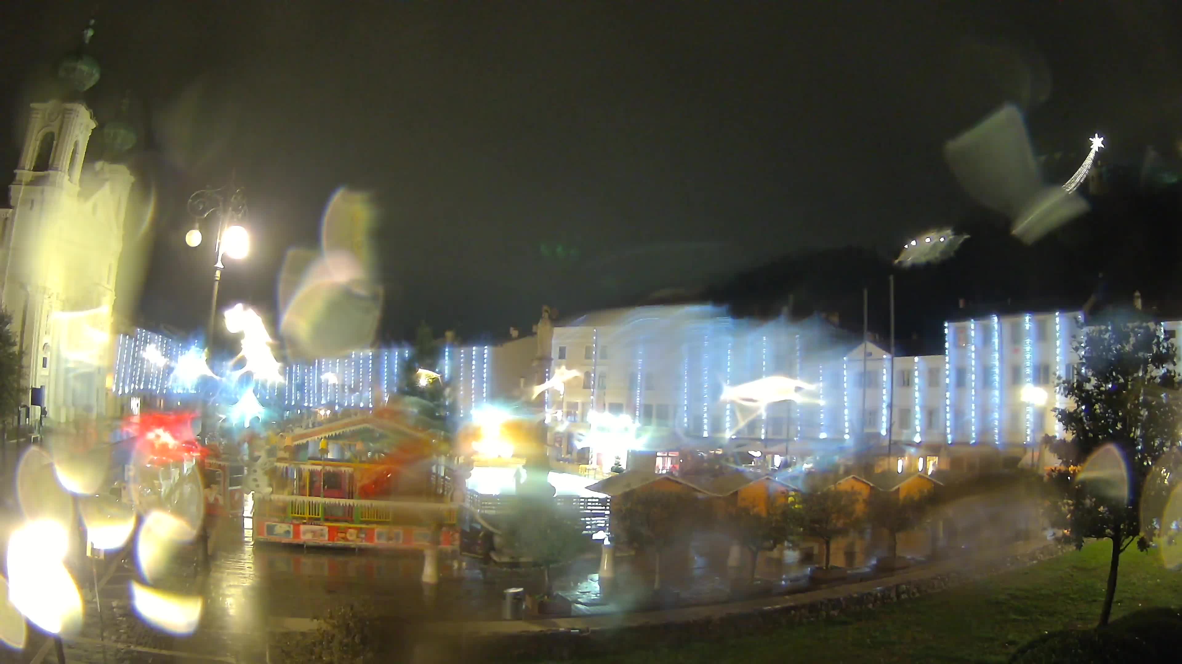 Gorizia Piazza della Vittoria e chiesa di S. Ignazio