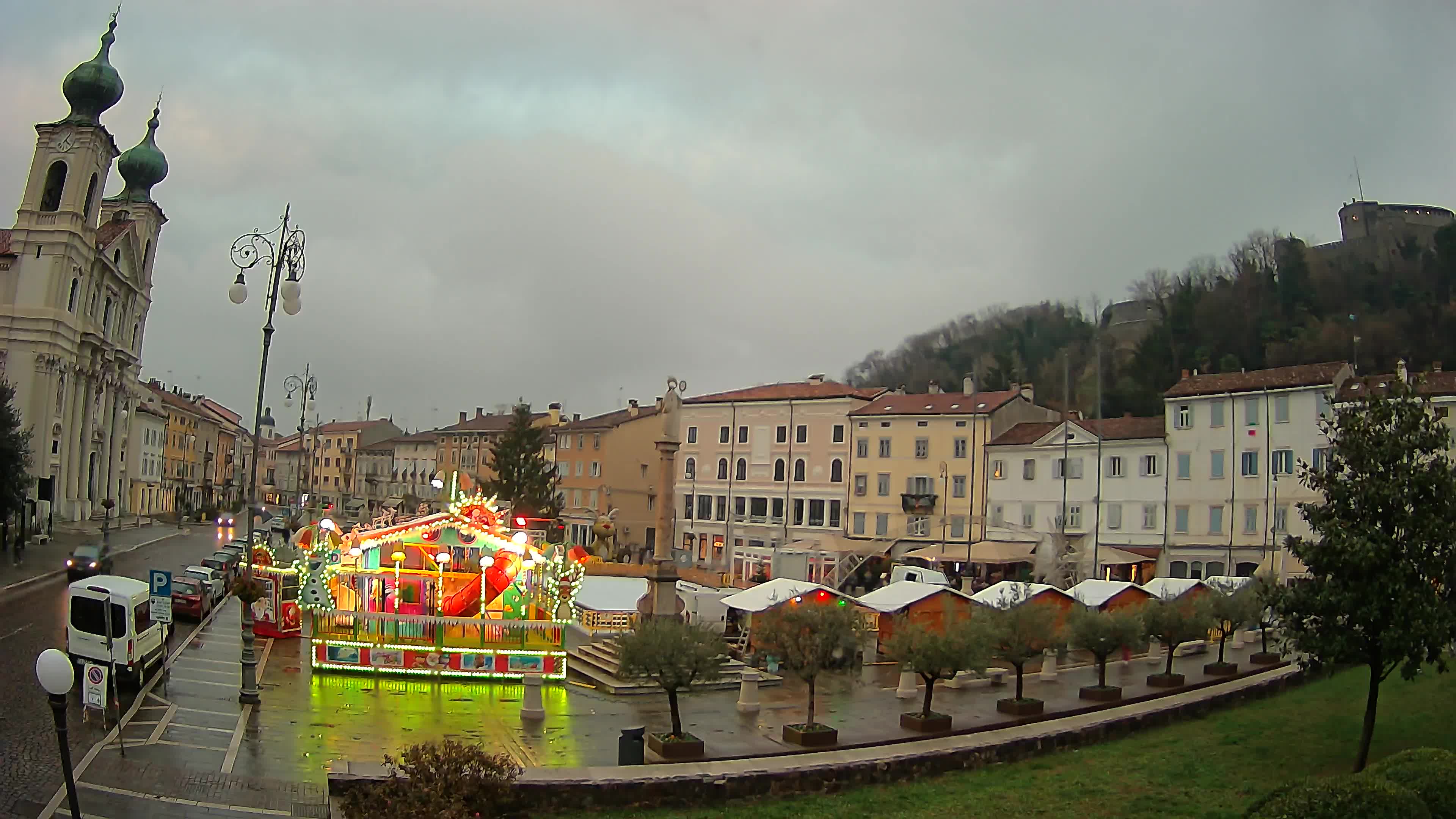 Webcam Gorizia Vittoria square – Church of st. Ignazio