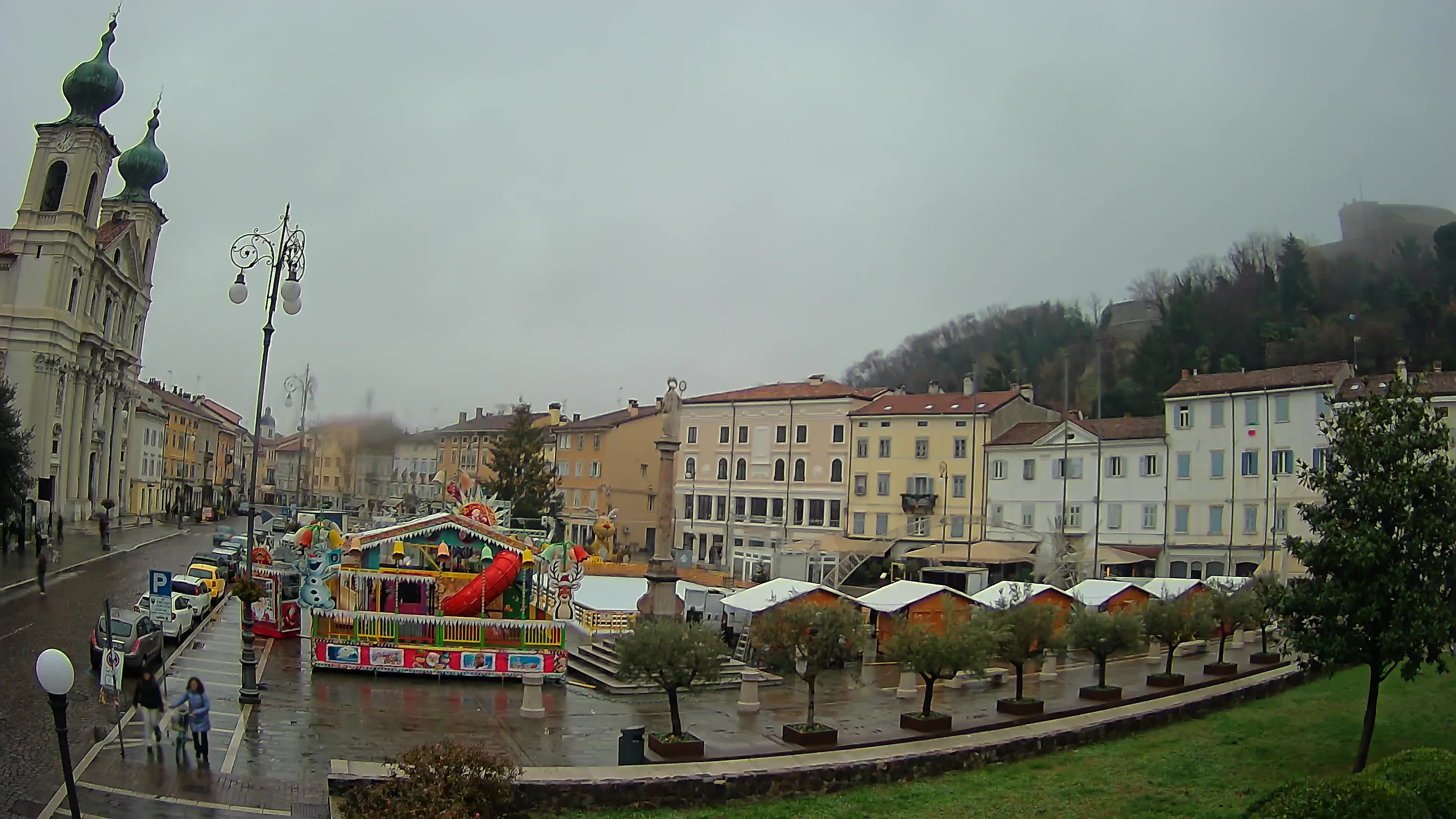 Webcam Gorizia Vittoria square – Church of st. Ignazio