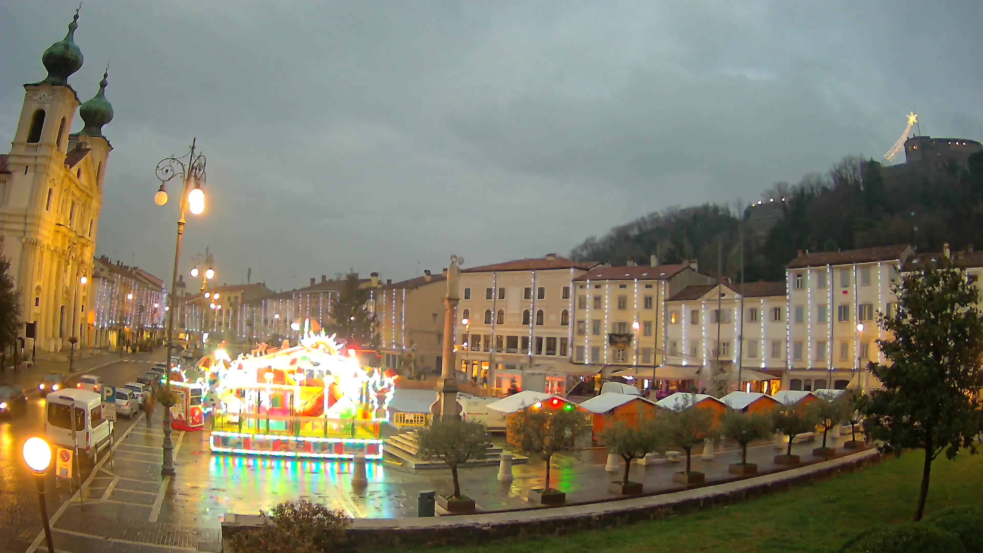Gorizia – Place Vittoria – église st. Ignazio