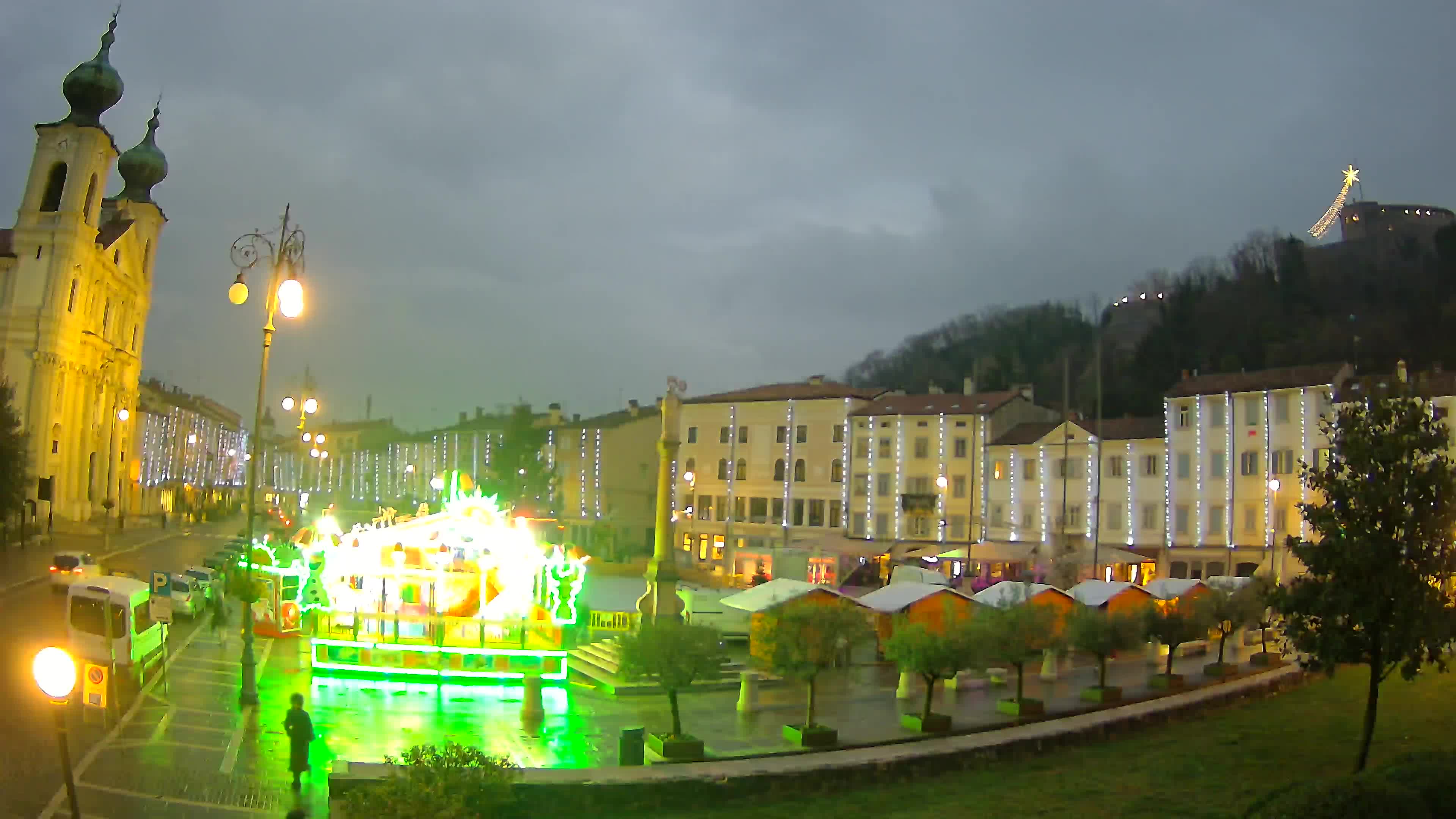 Webcam Gorizia Vittoria square – Church of st. Ignazio