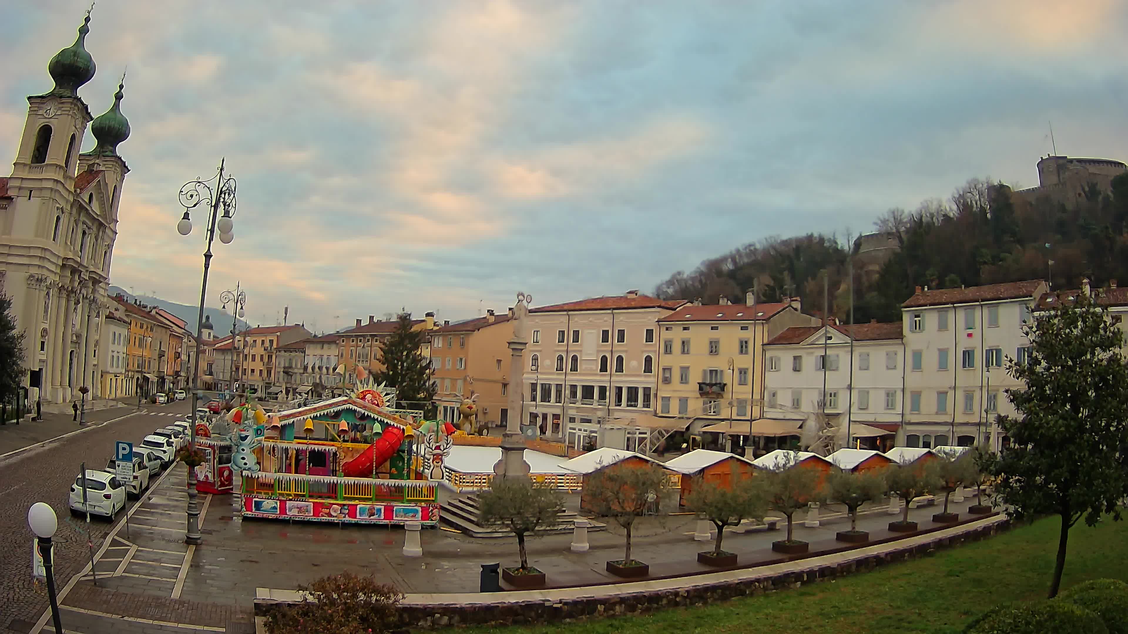 Gorizia – Place Vittoria – église st. Ignazio