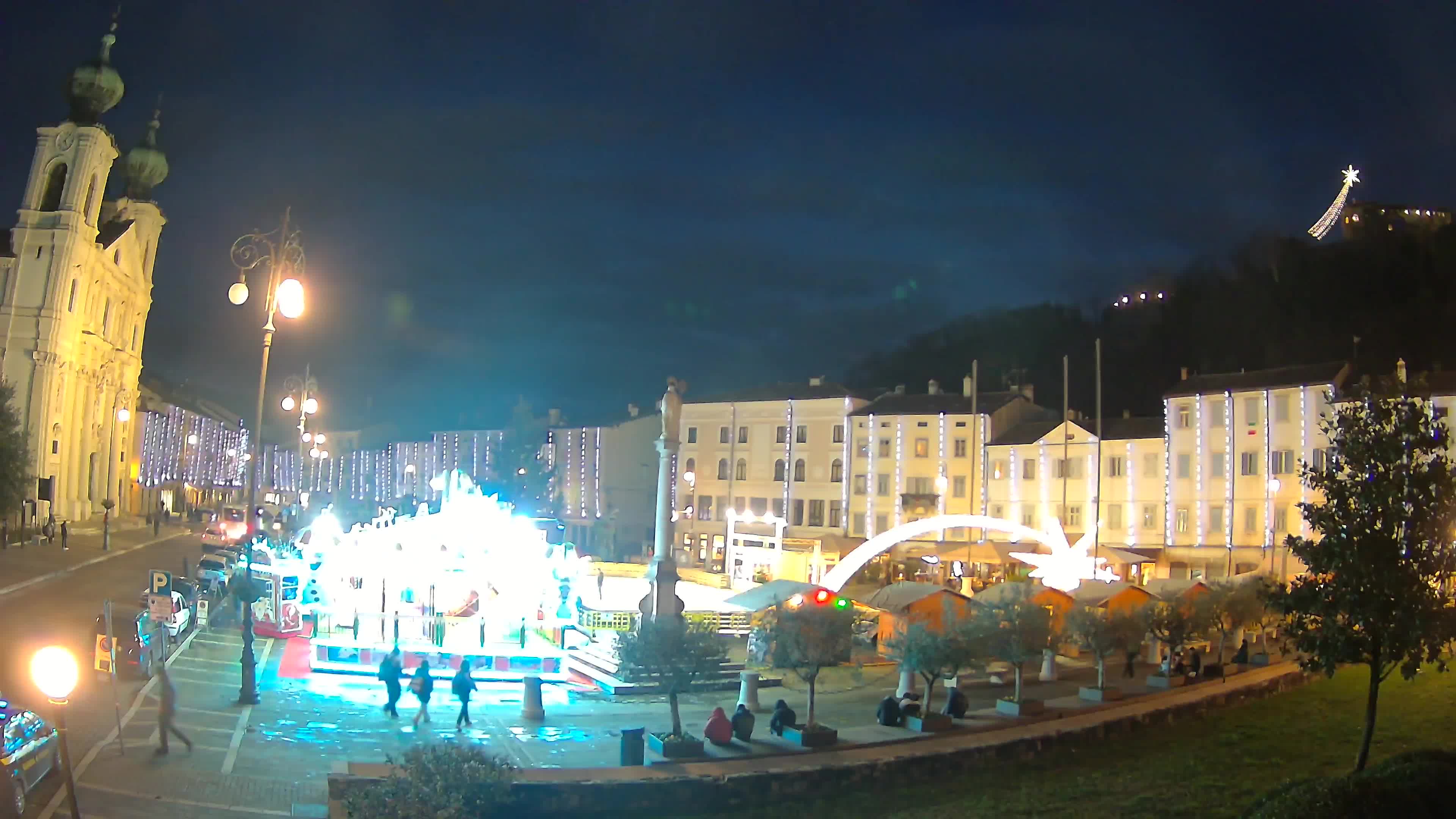 Webcam Gorizia Vittoria square – Church of st. Ignazio