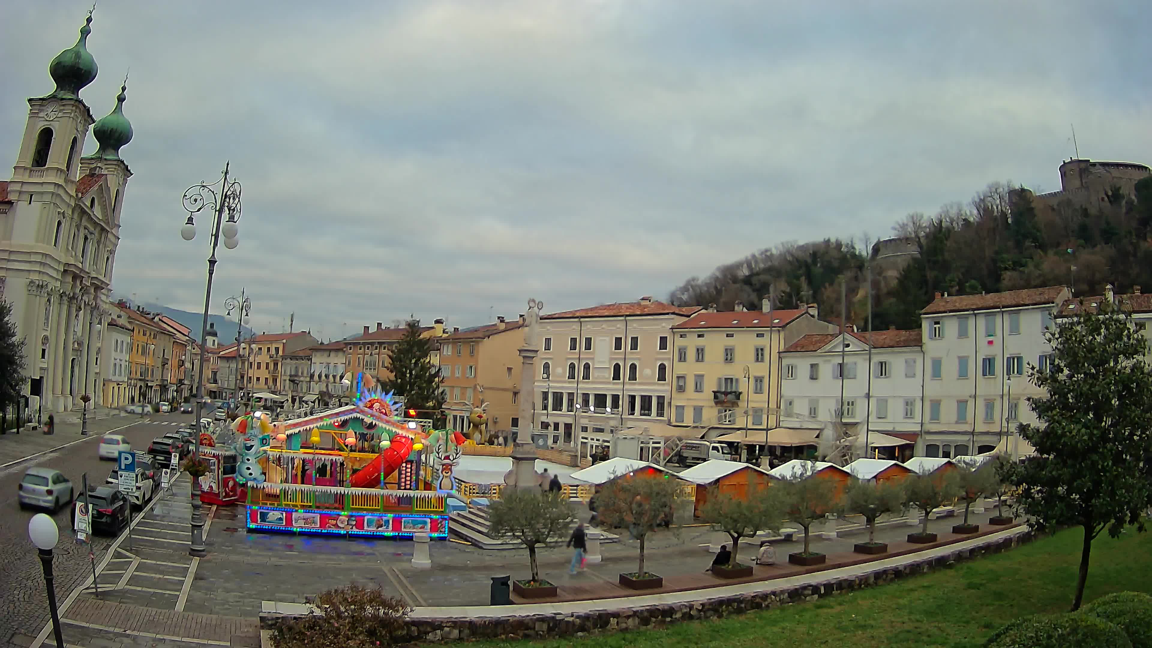 Webcam Gorizia Vittoria square – Church of st. Ignazio