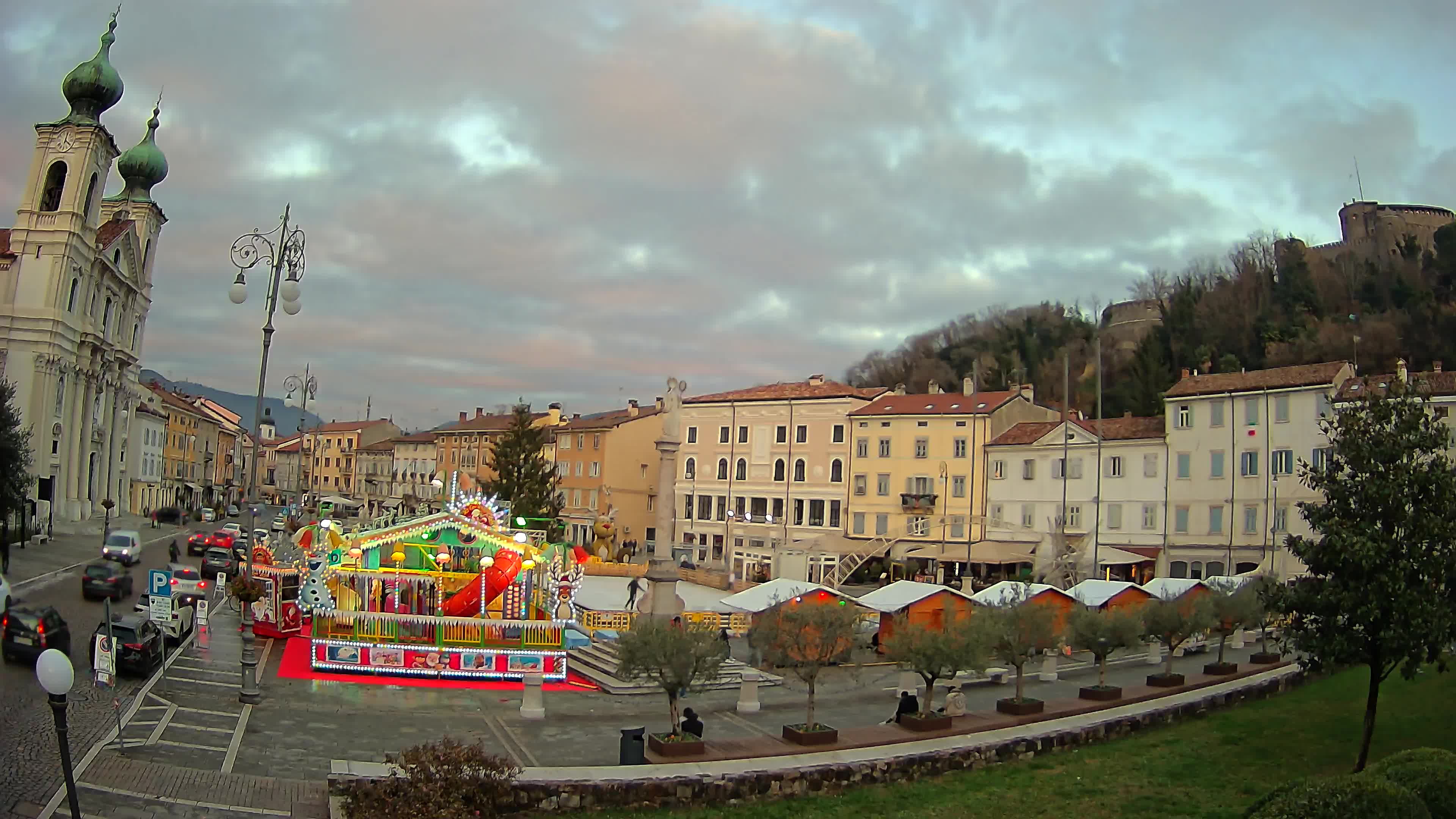 Gorizia – Place Vittoria – église st. Ignazio