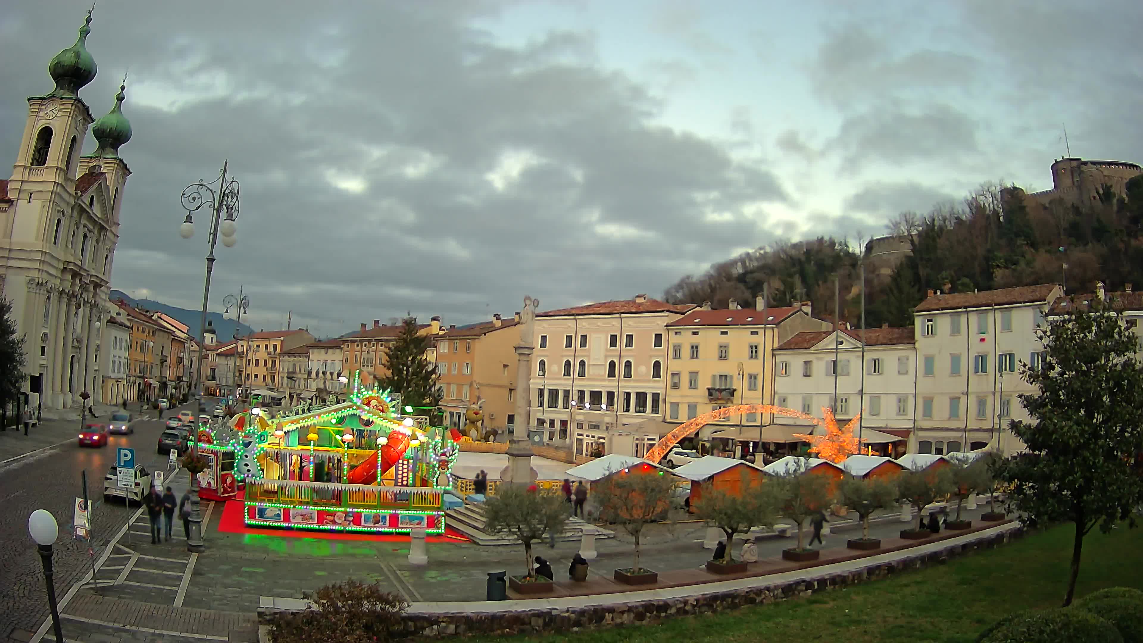 Webcam Gorizia Vittoria square – Church of st. Ignazio