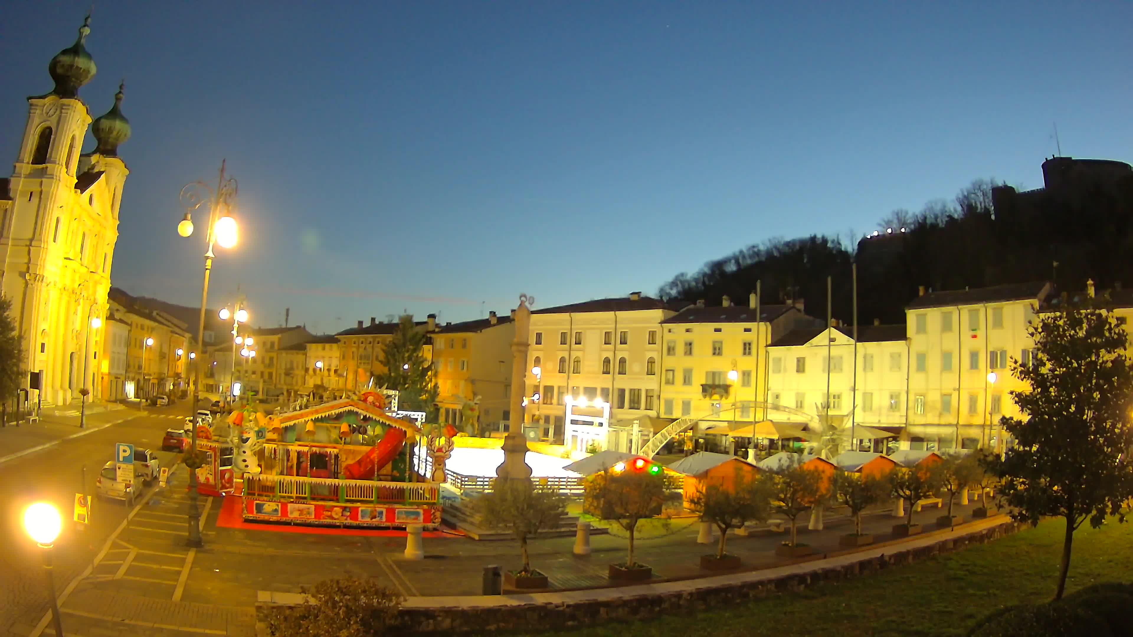 Webcam Gorizia Vittoria square – Church of st. Ignazio