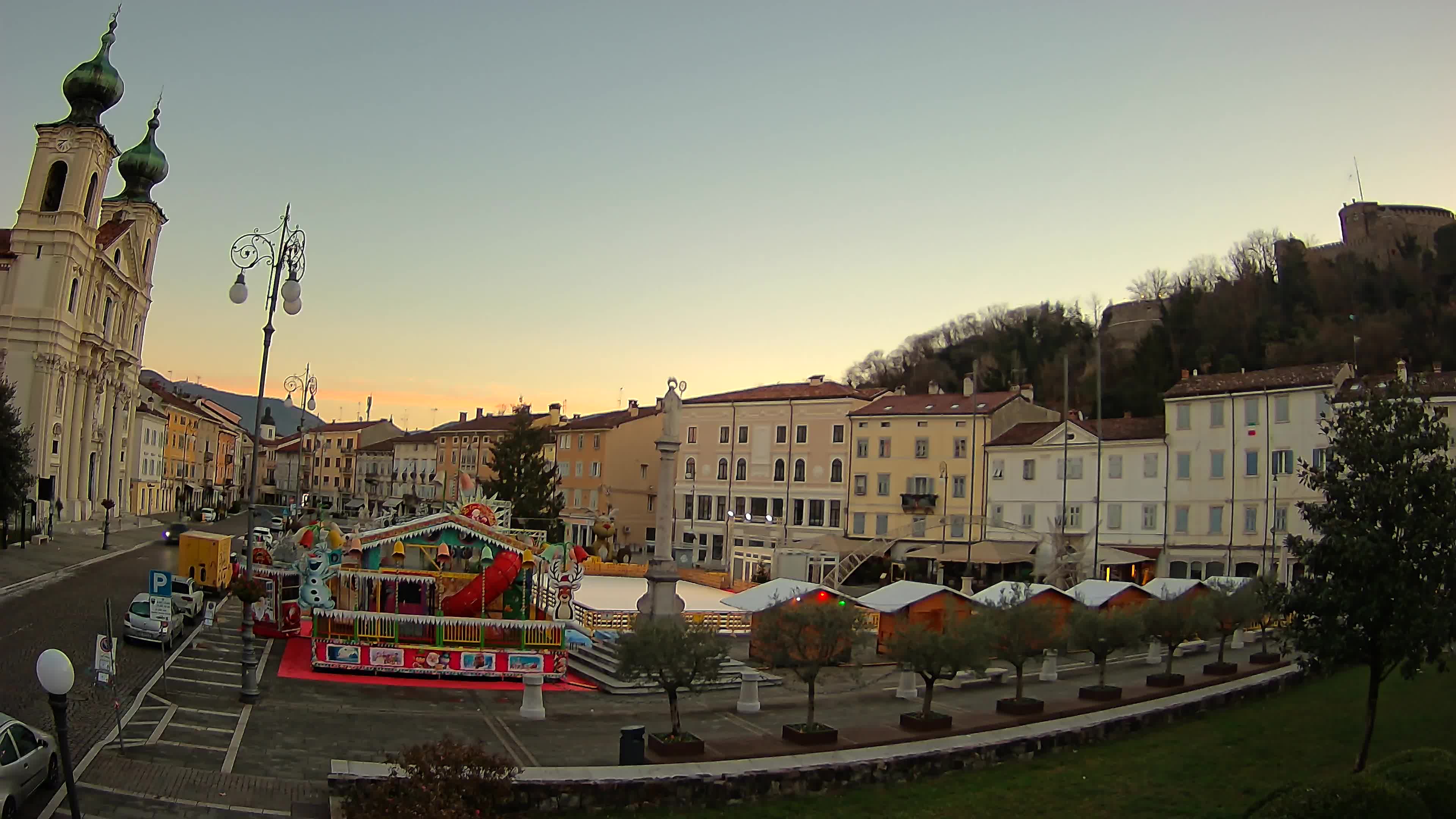 Görz – Vittoria-Platz – Kirche St. Ignazio