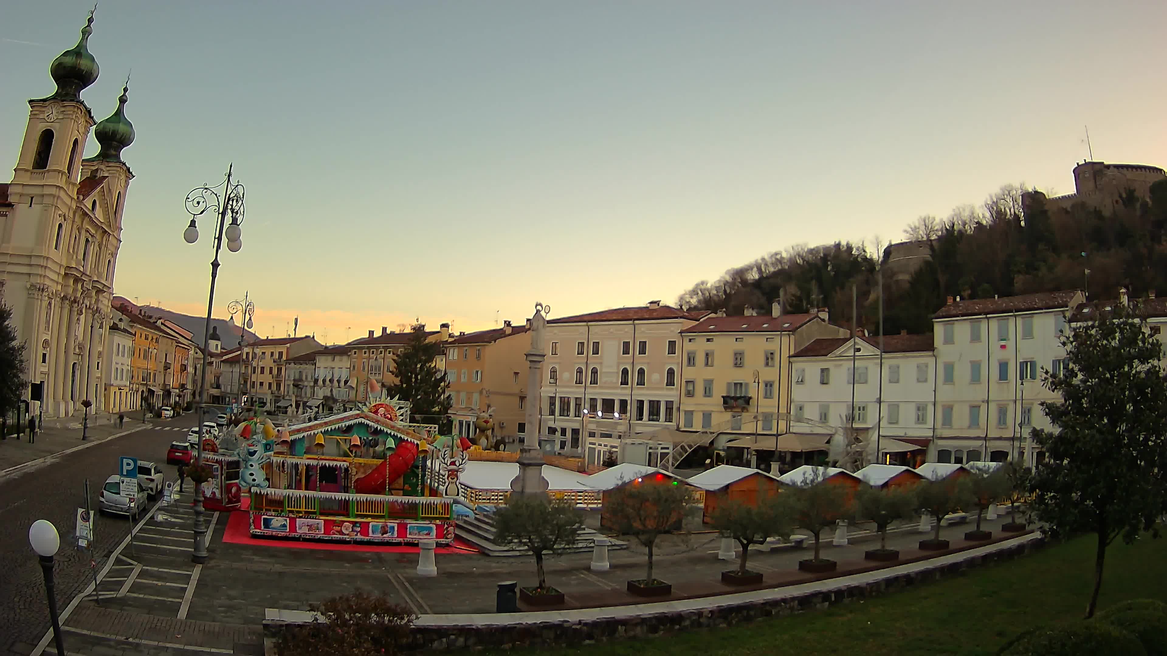Webcam Gorizia Vittoria square – Church of st. Ignazio