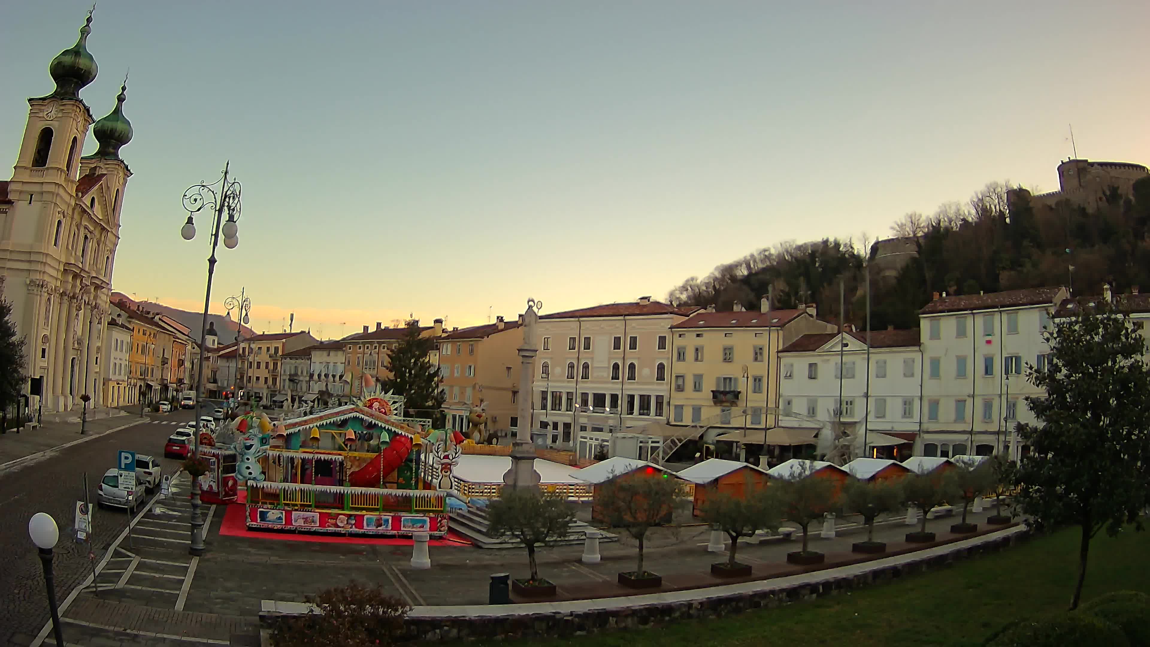 Gorizia – Place Vittoria – église st. Ignazio