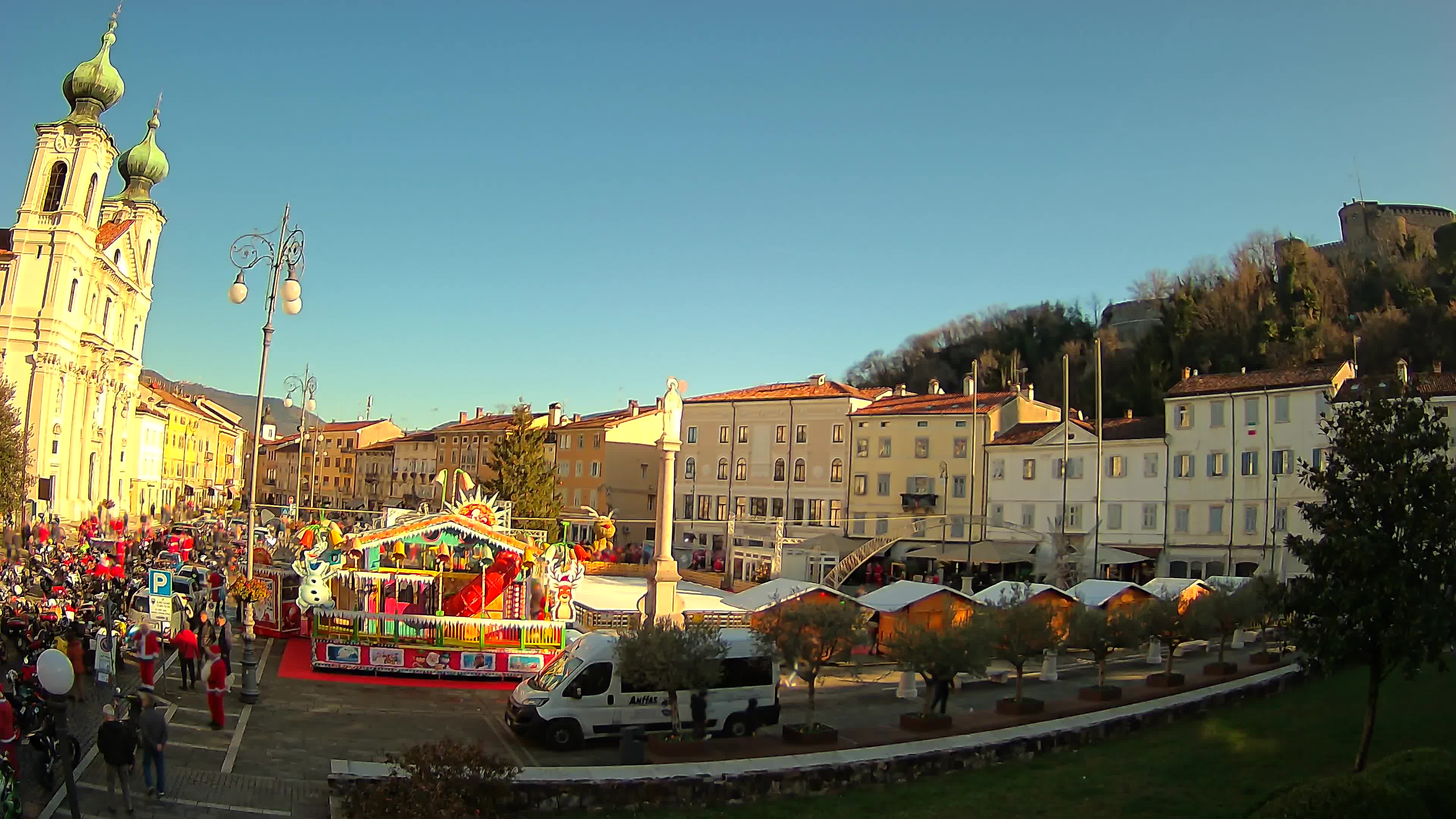 Webcam Gorizia Vittoria square – Church of st. Ignazio