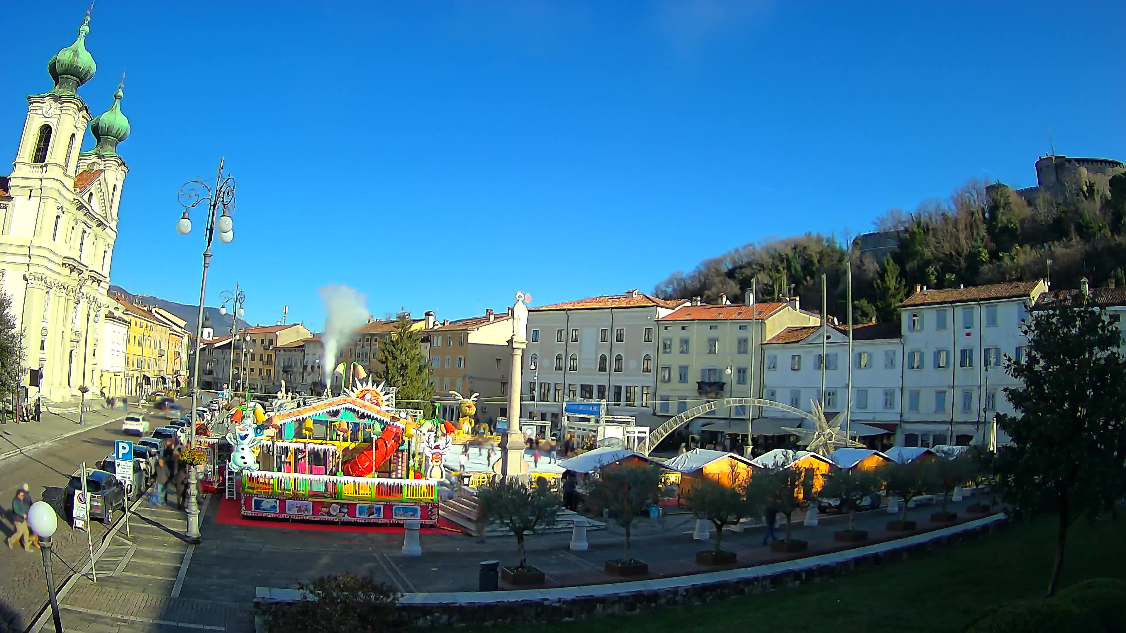 Webcam Gorizia Vittoria square – Church of st. Ignazio