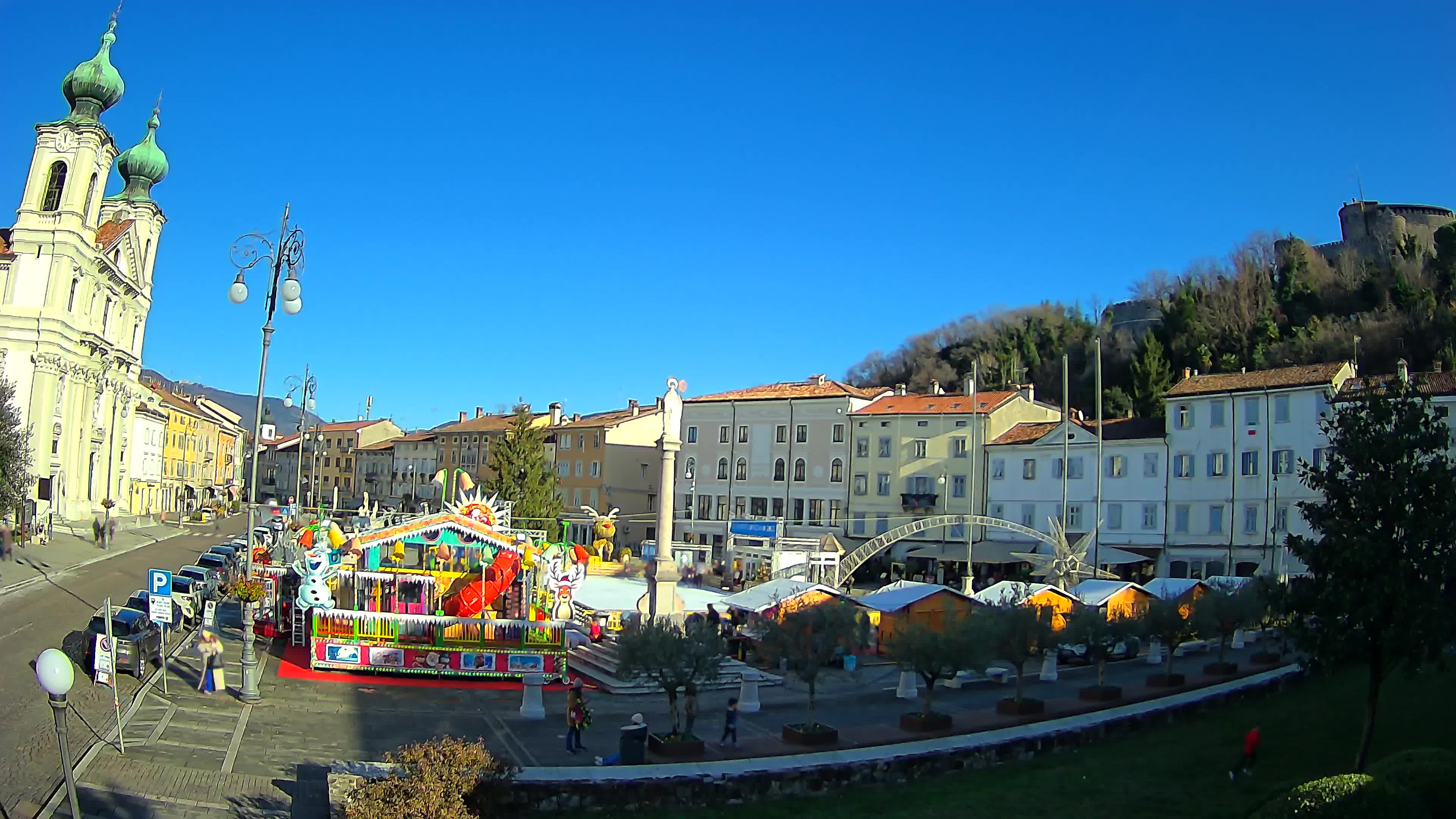 Gorizia – Place Vittoria – église st. Ignazio