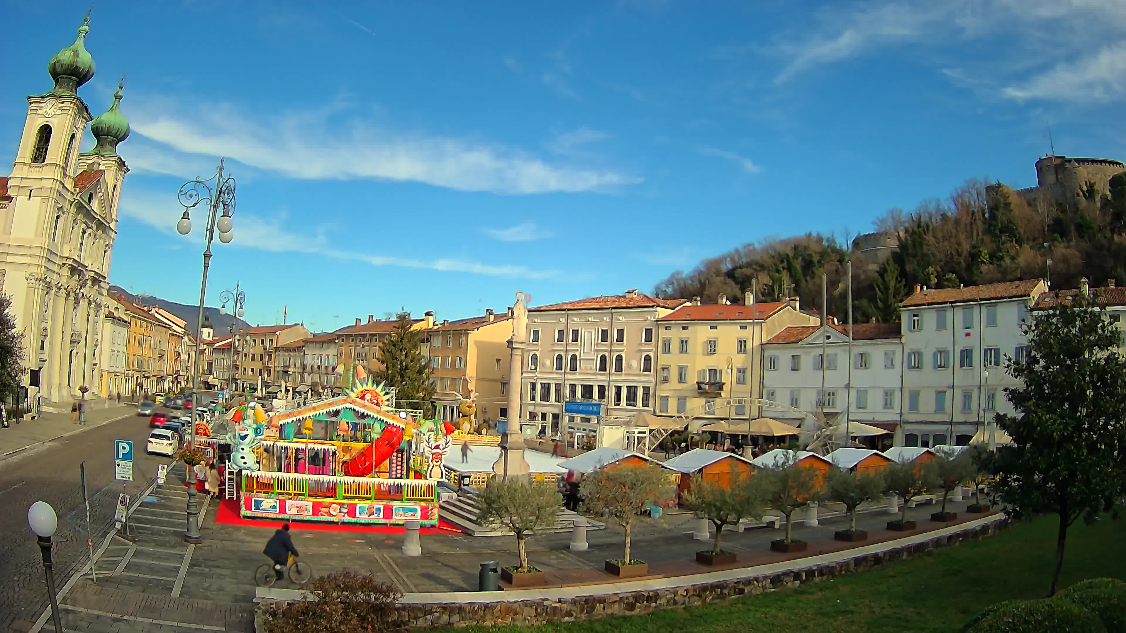 Webcam Gorizia Vittoria square – Church of st. Ignazio