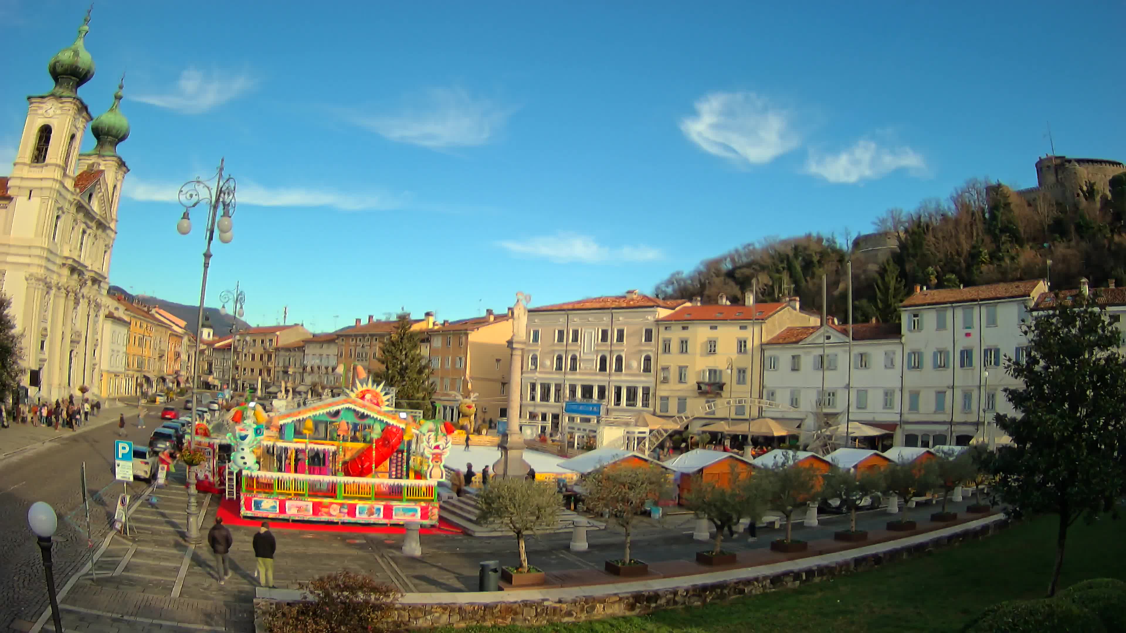 Gorizia – Place Vittoria – église st. Ignazio