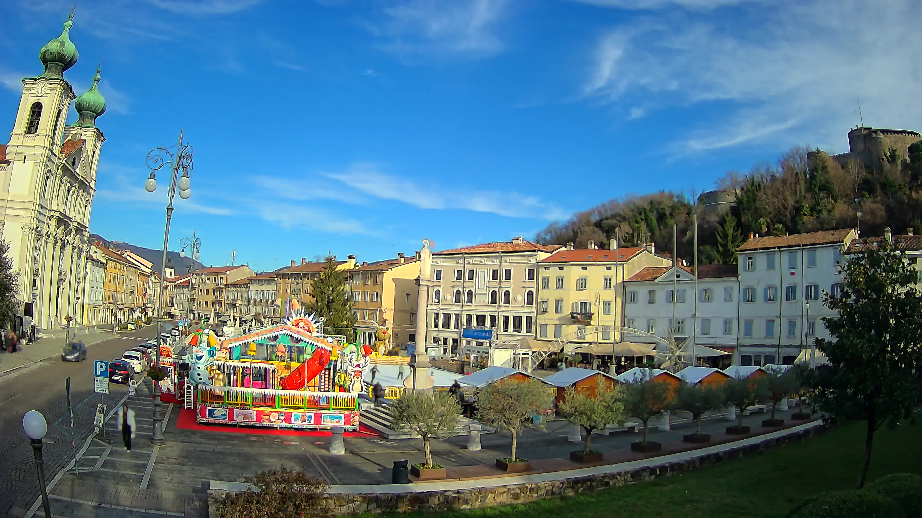 Gorizia – Place Vittoria – église st. Ignazio