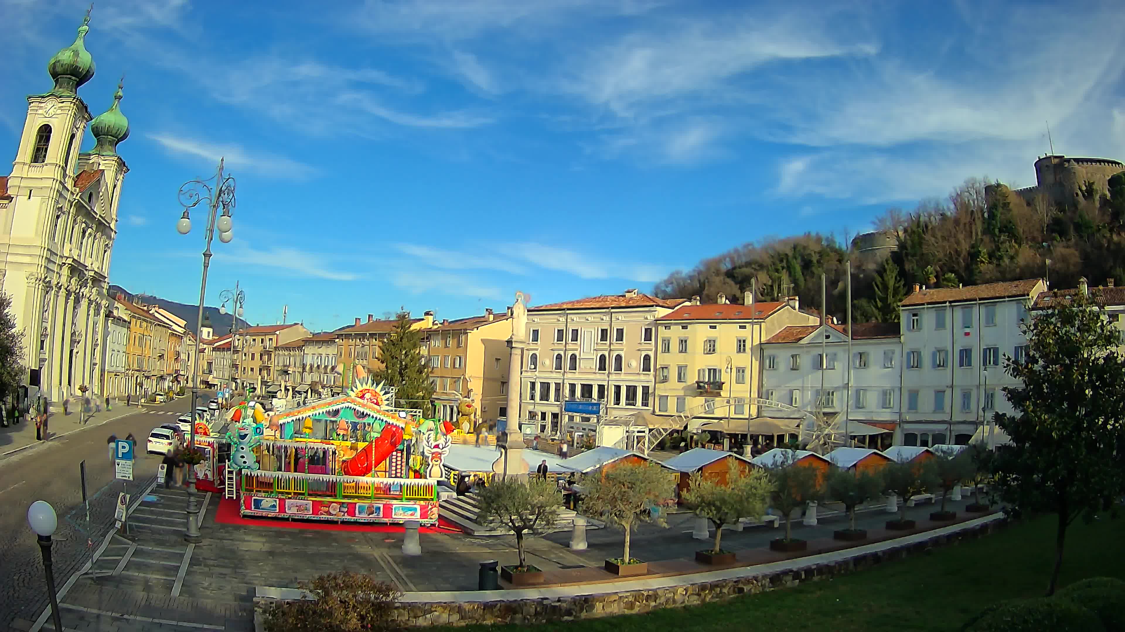 Gorizia – Place Vittoria – église st. Ignazio
