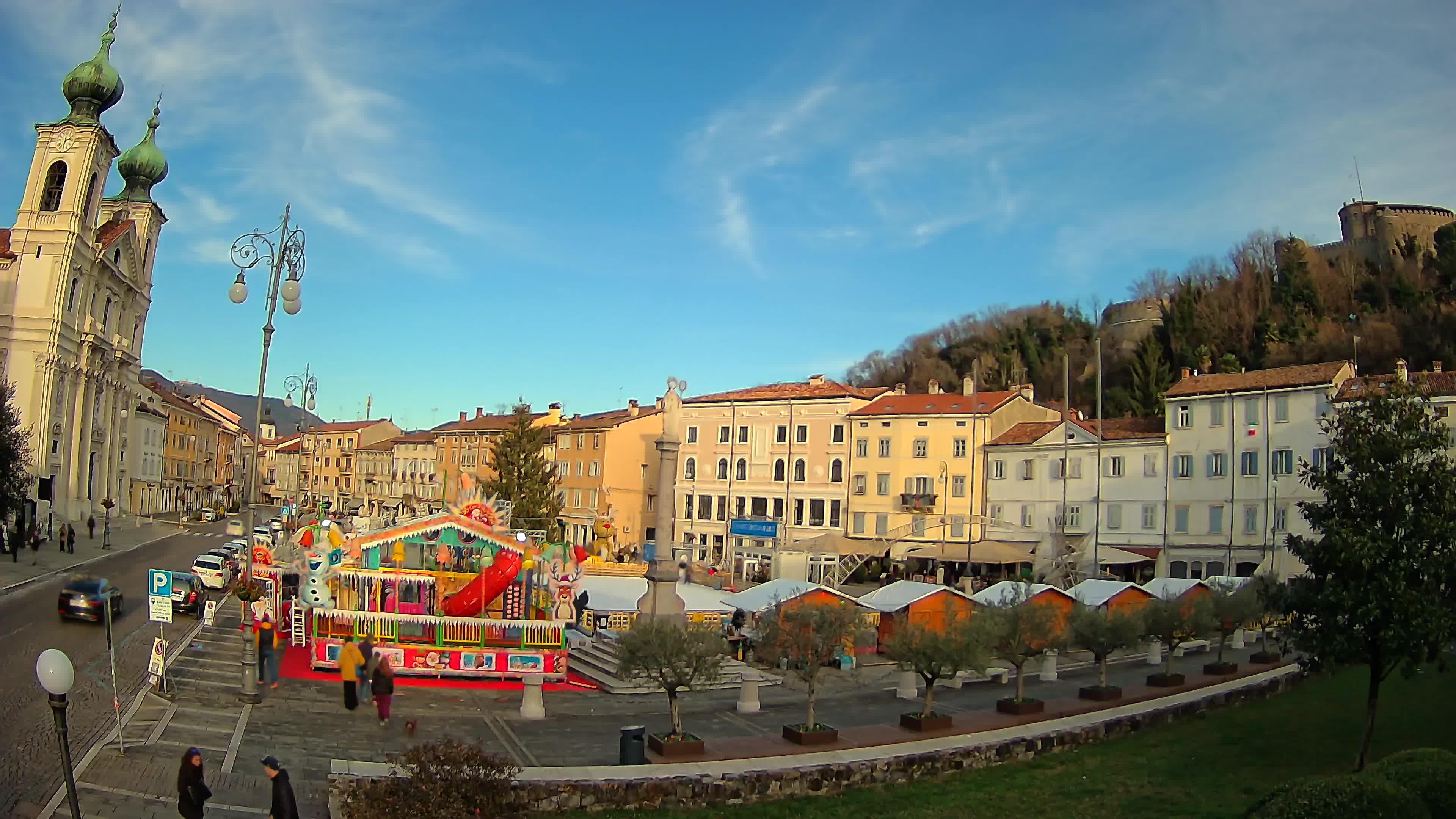 Webcam Gorizia Vittoria square – Church of st. Ignazio