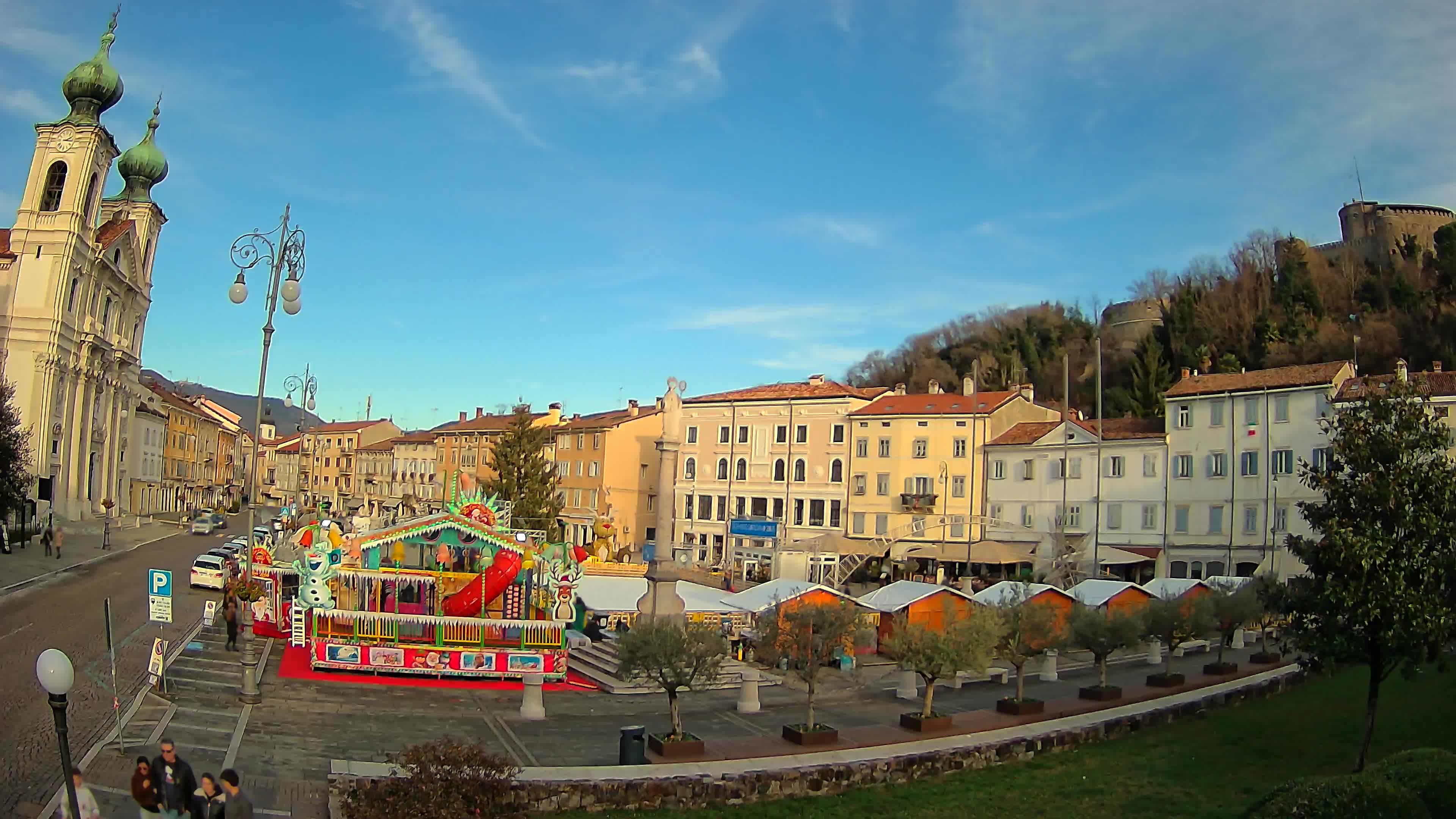 Gorizia – Place Vittoria – église st. Ignazio