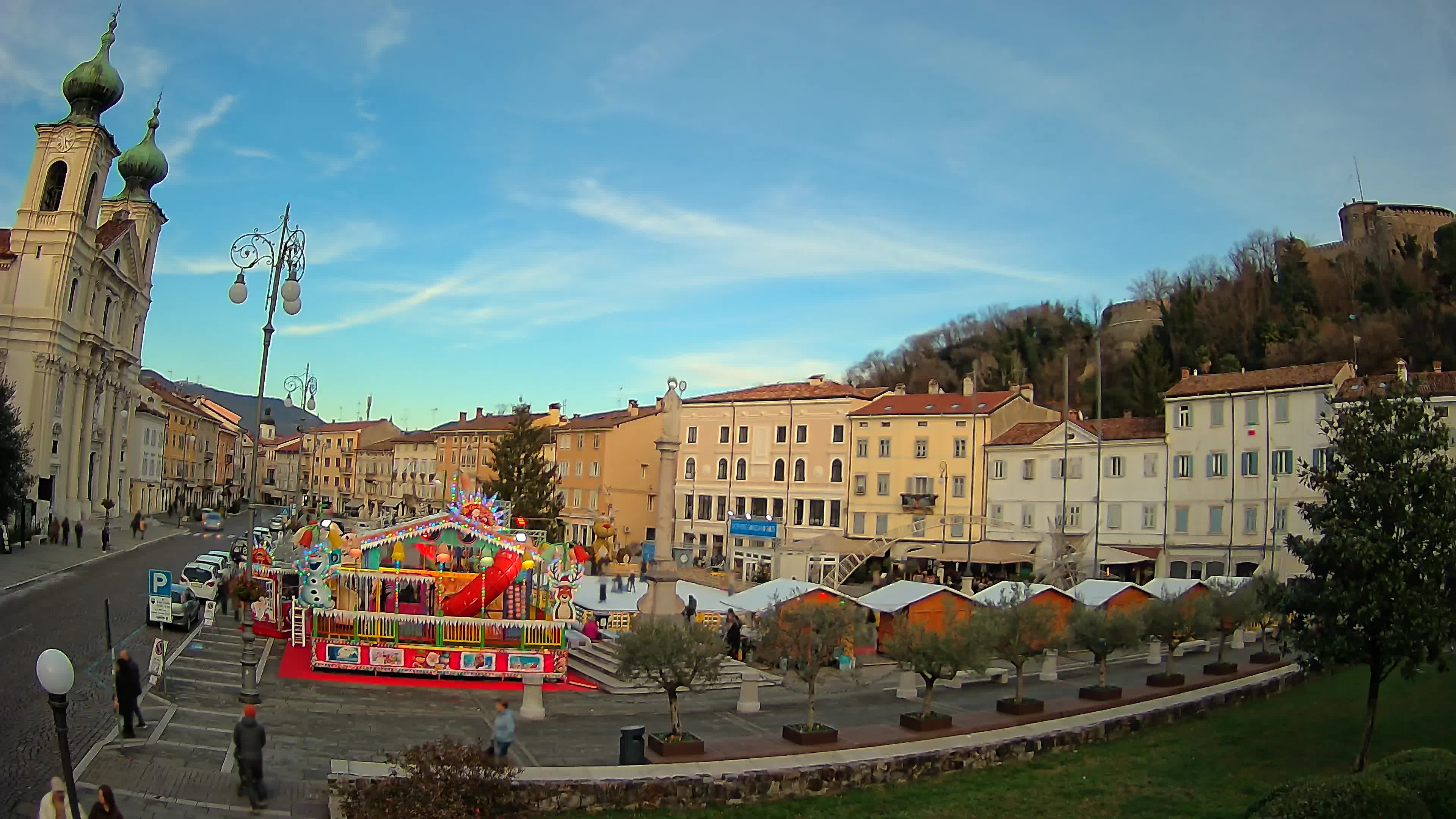 Gorizia – Place Vittoria – église st. Ignazio