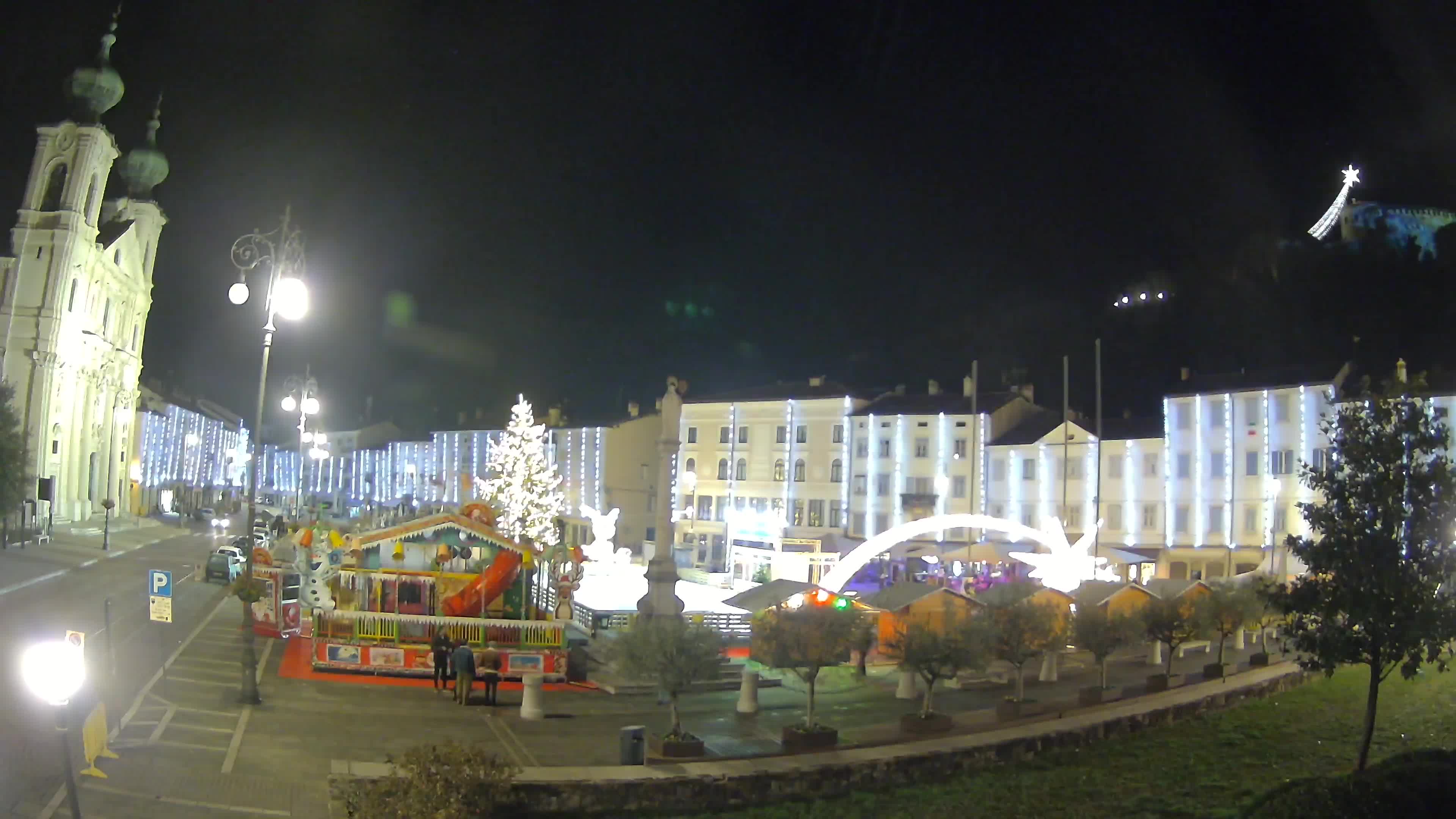 Webcam Gorizia Vittoria square – Church of st. Ignazio