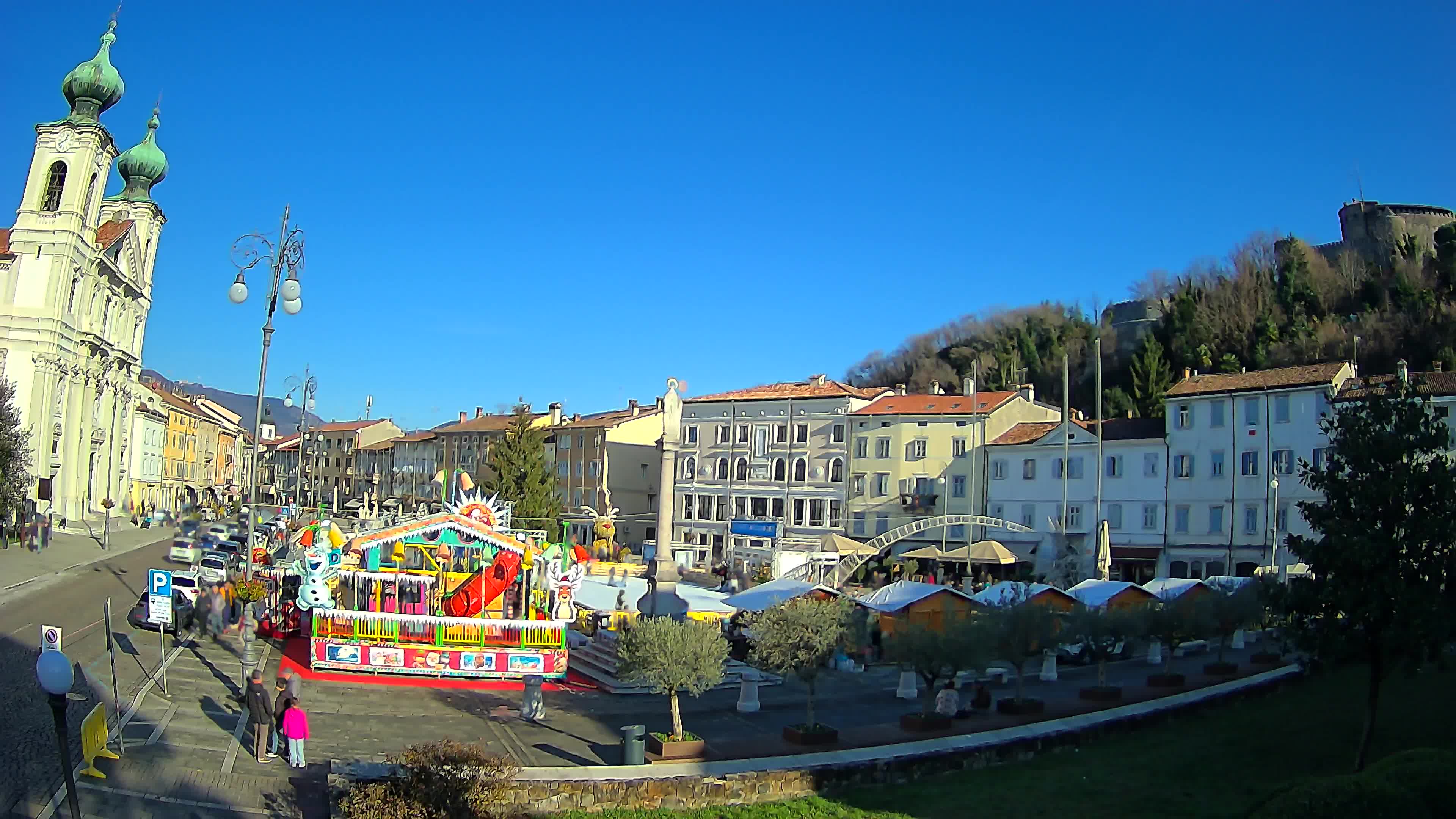Webcam Gorizia Vittoria square – Church of st. Ignazio