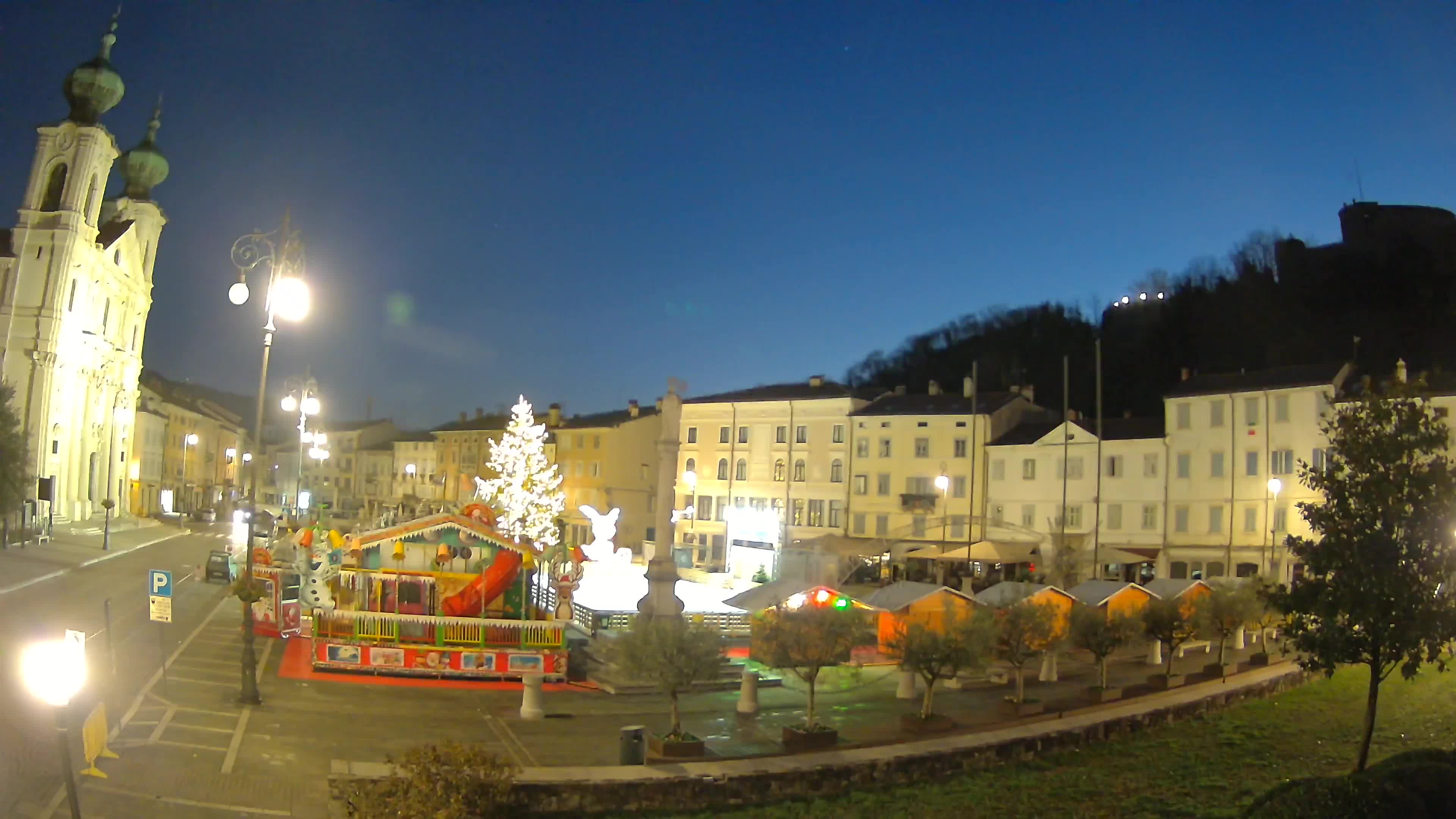 Görz – Vittoria-Platz – Kirche St. Ignazio