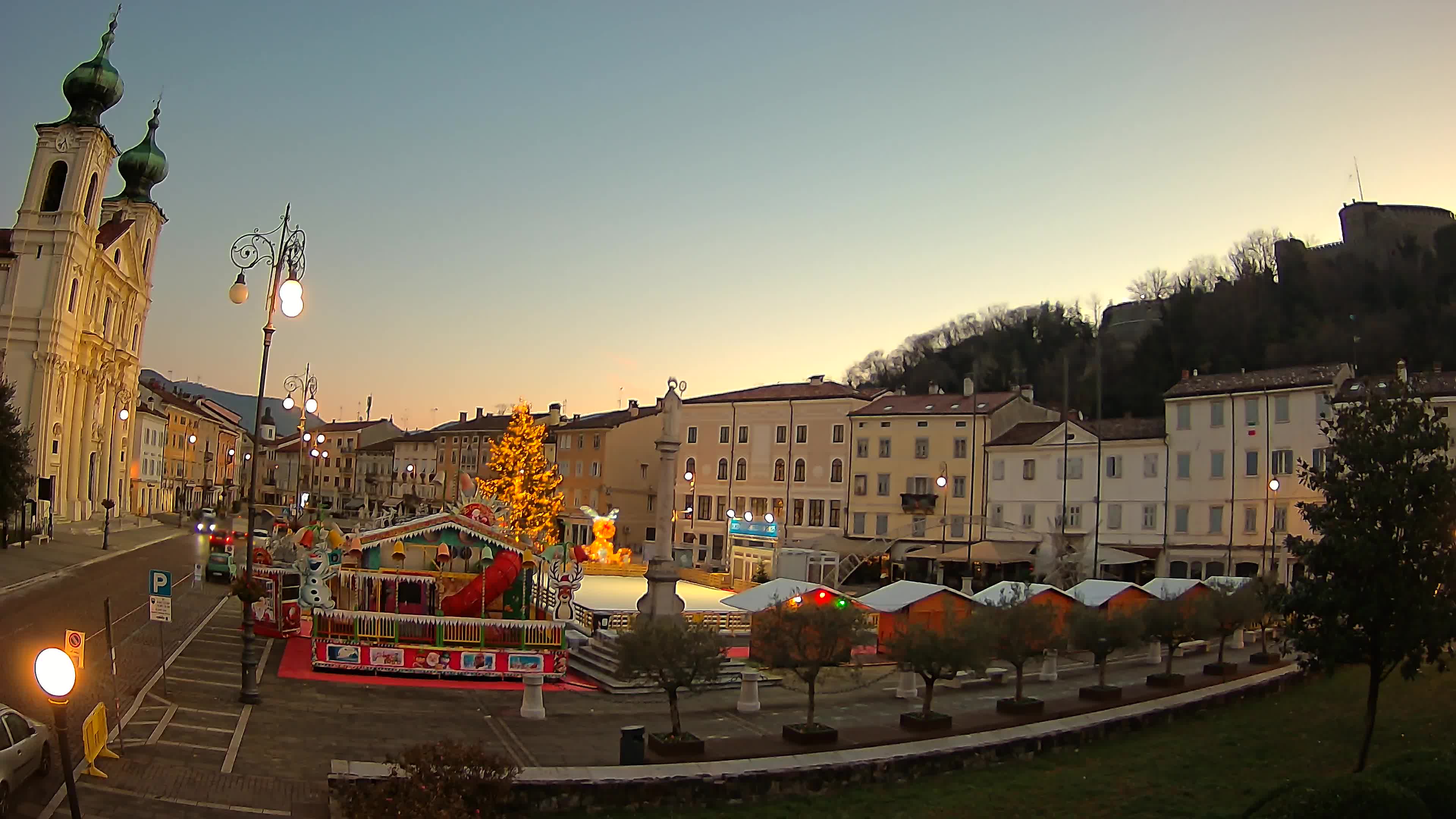 Webcam Gorizia Vittoria square – Church of st. Ignazio