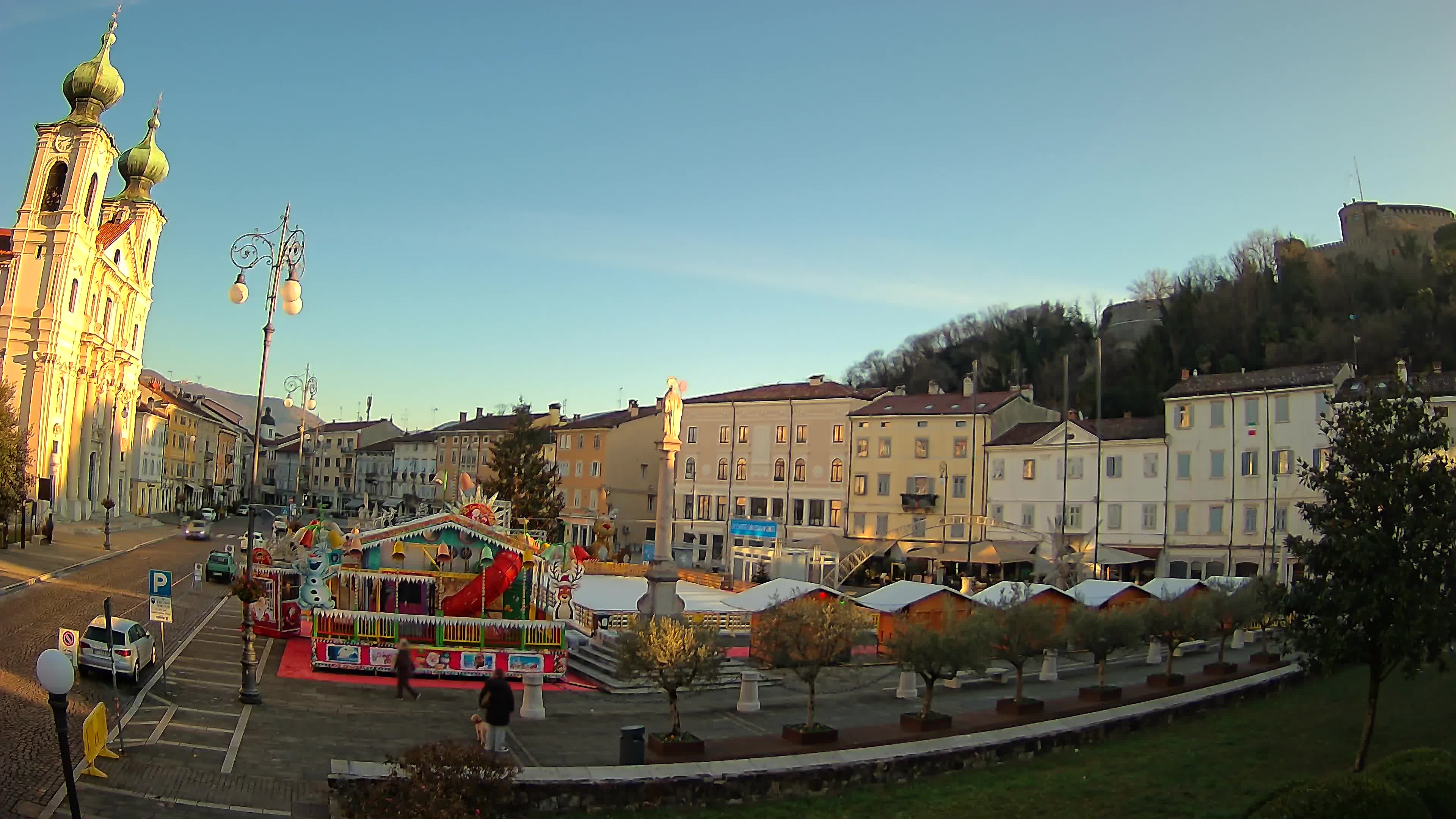 Webcam Gorizia Vittoria square – Church of st. Ignazio