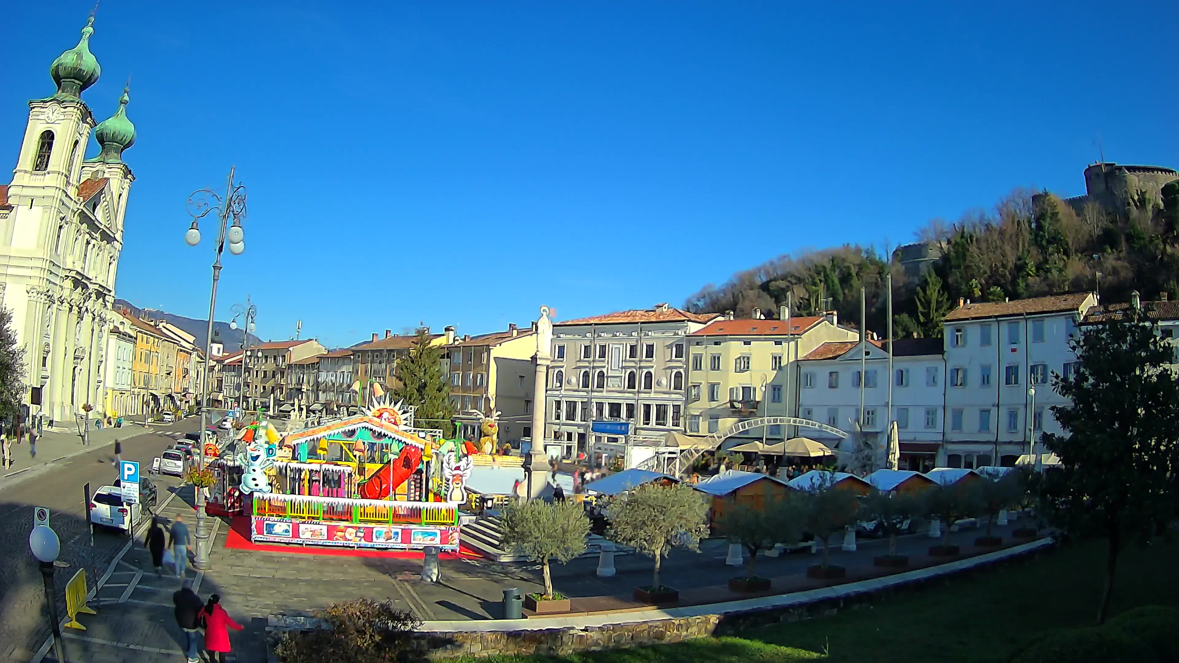 Webcam Gorizia Vittoria square – Church of st. Ignazio