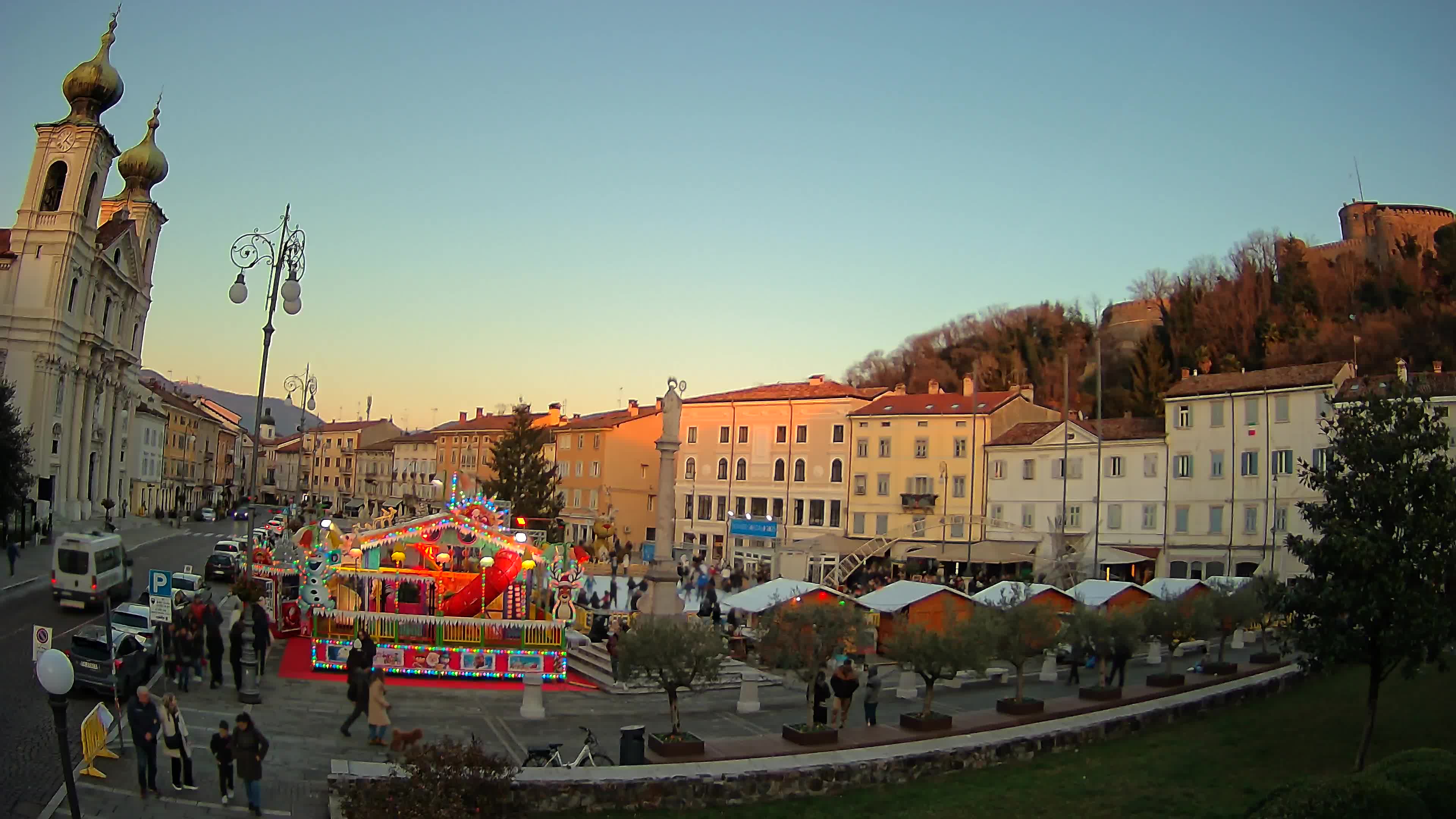 Gorizia – Place Vittoria – église st. Ignazio