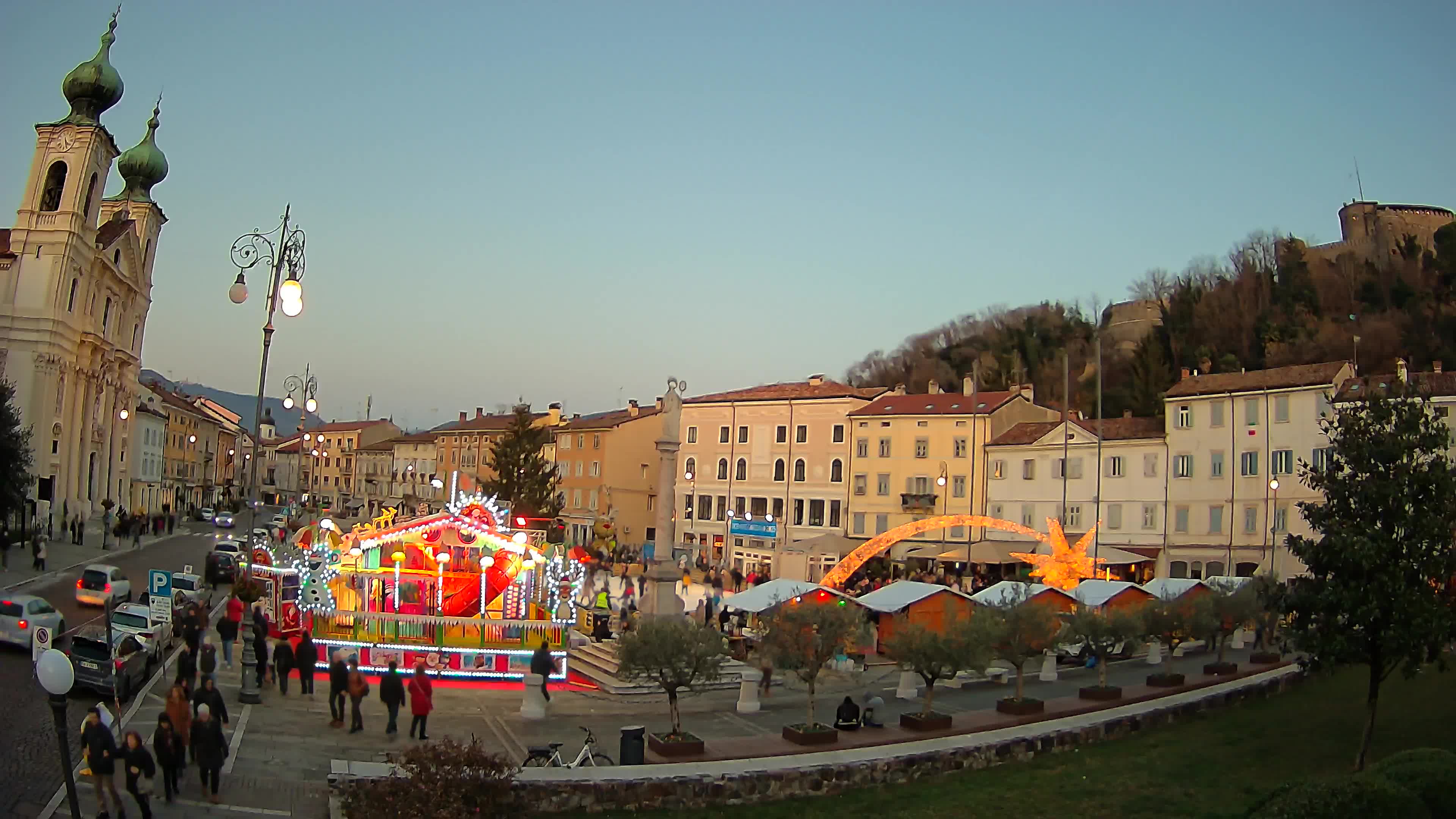 Görz – Vittoria-Platz – Kirche St. Ignazio