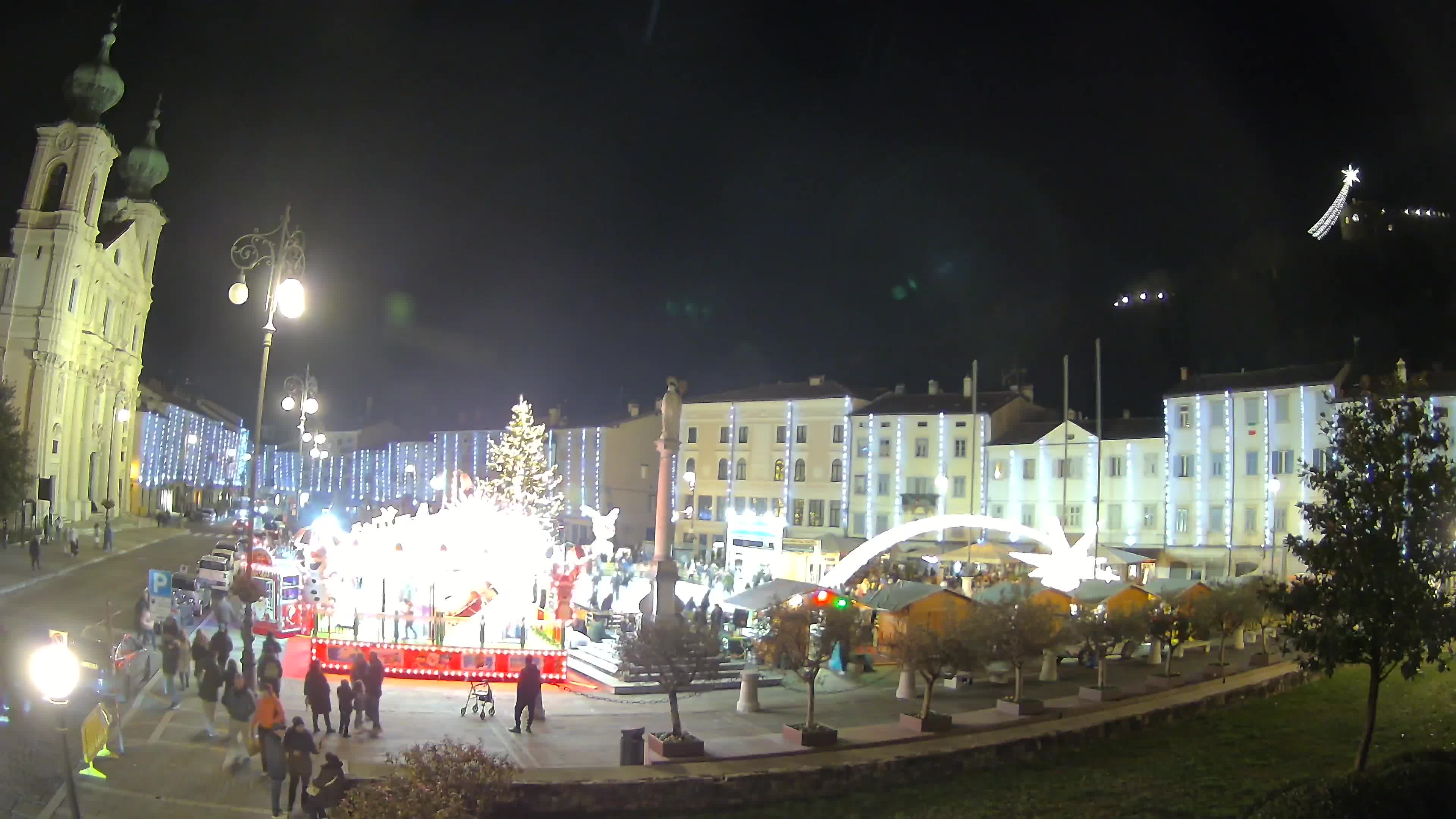 Gorizia – Place Vittoria – église st. Ignazio