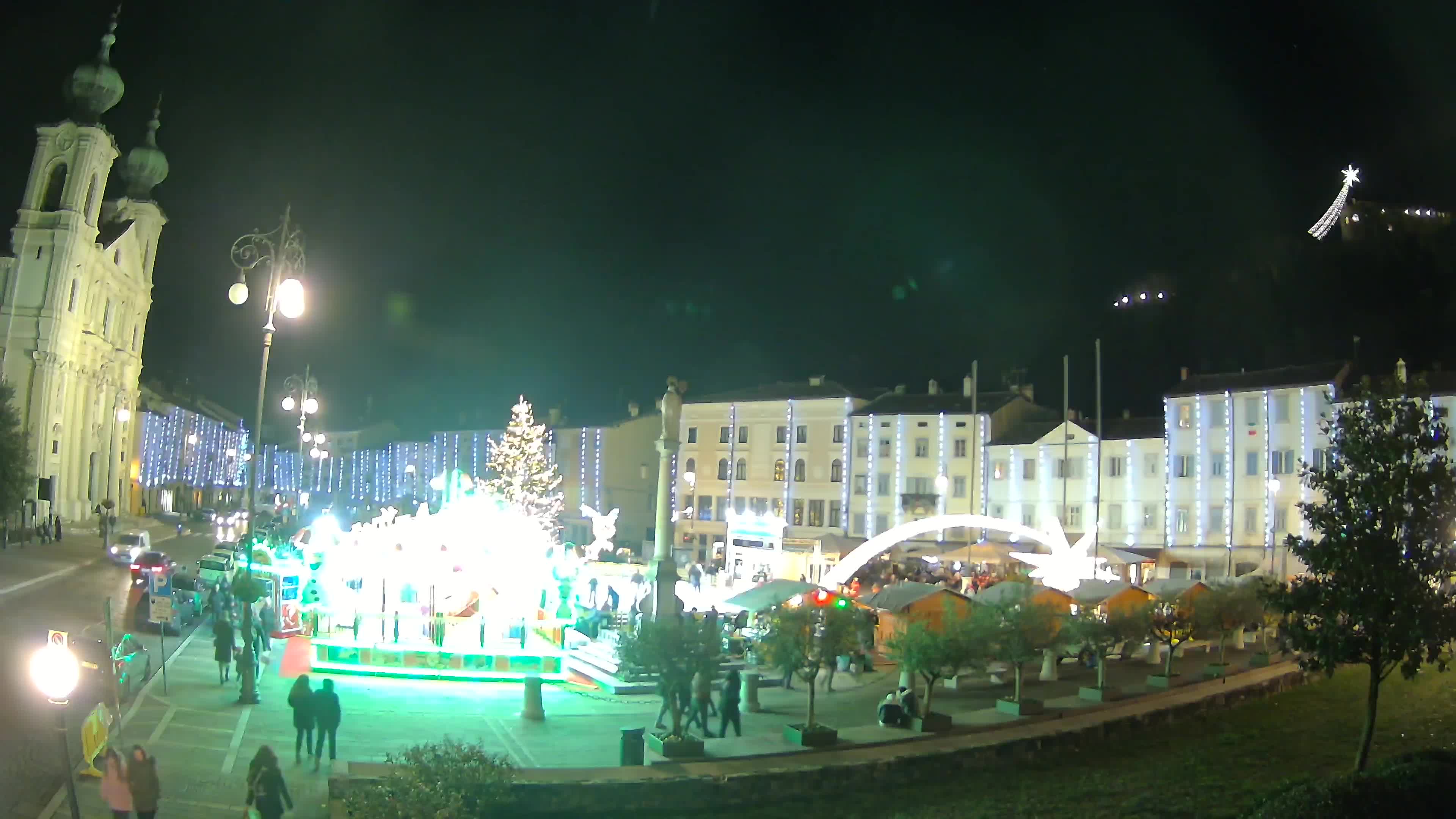 Webcam Gorizia Vittoria square – Church of st. Ignazio