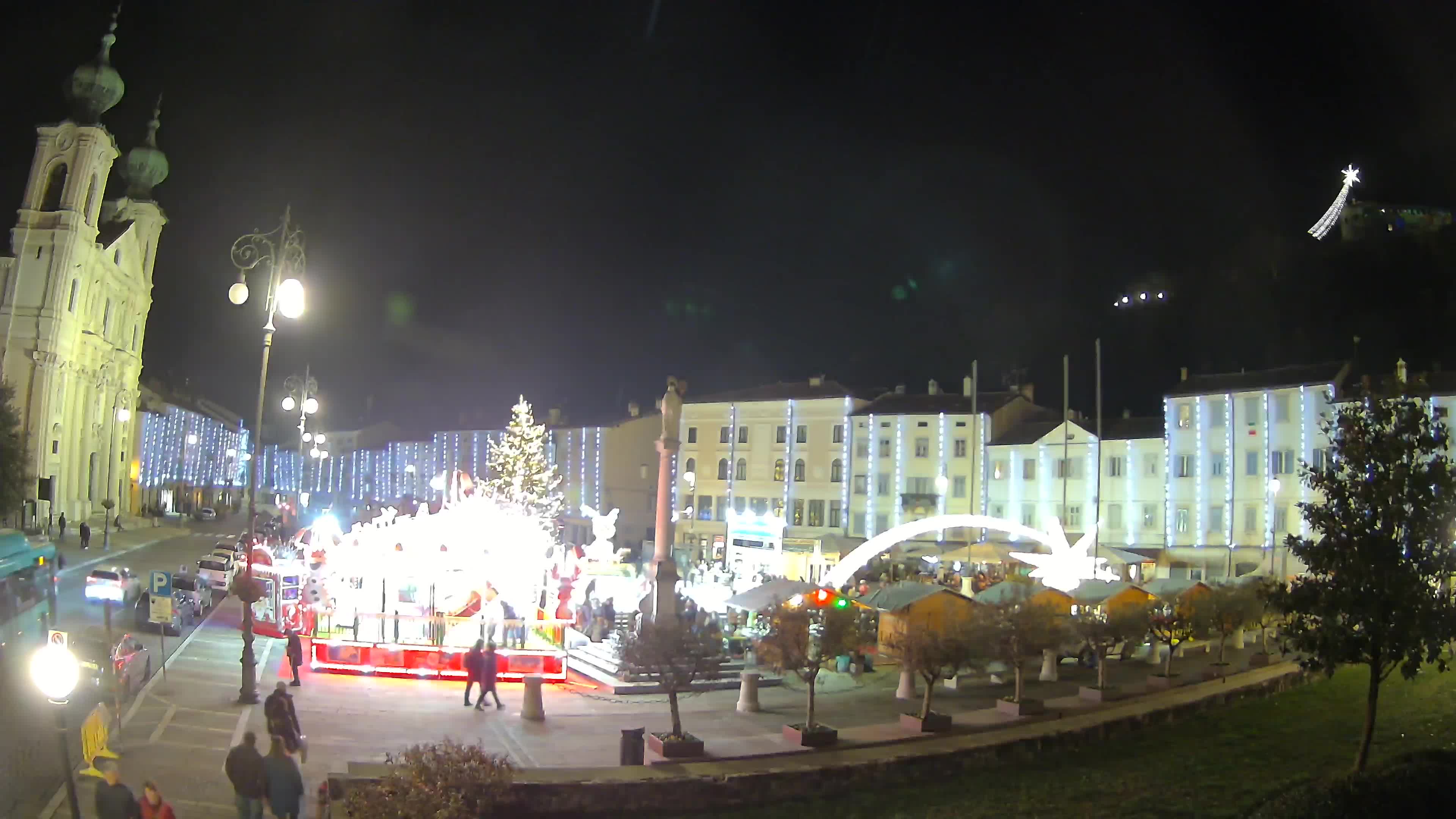 Webcam Gorizia Vittoria square – Church of st. Ignazio