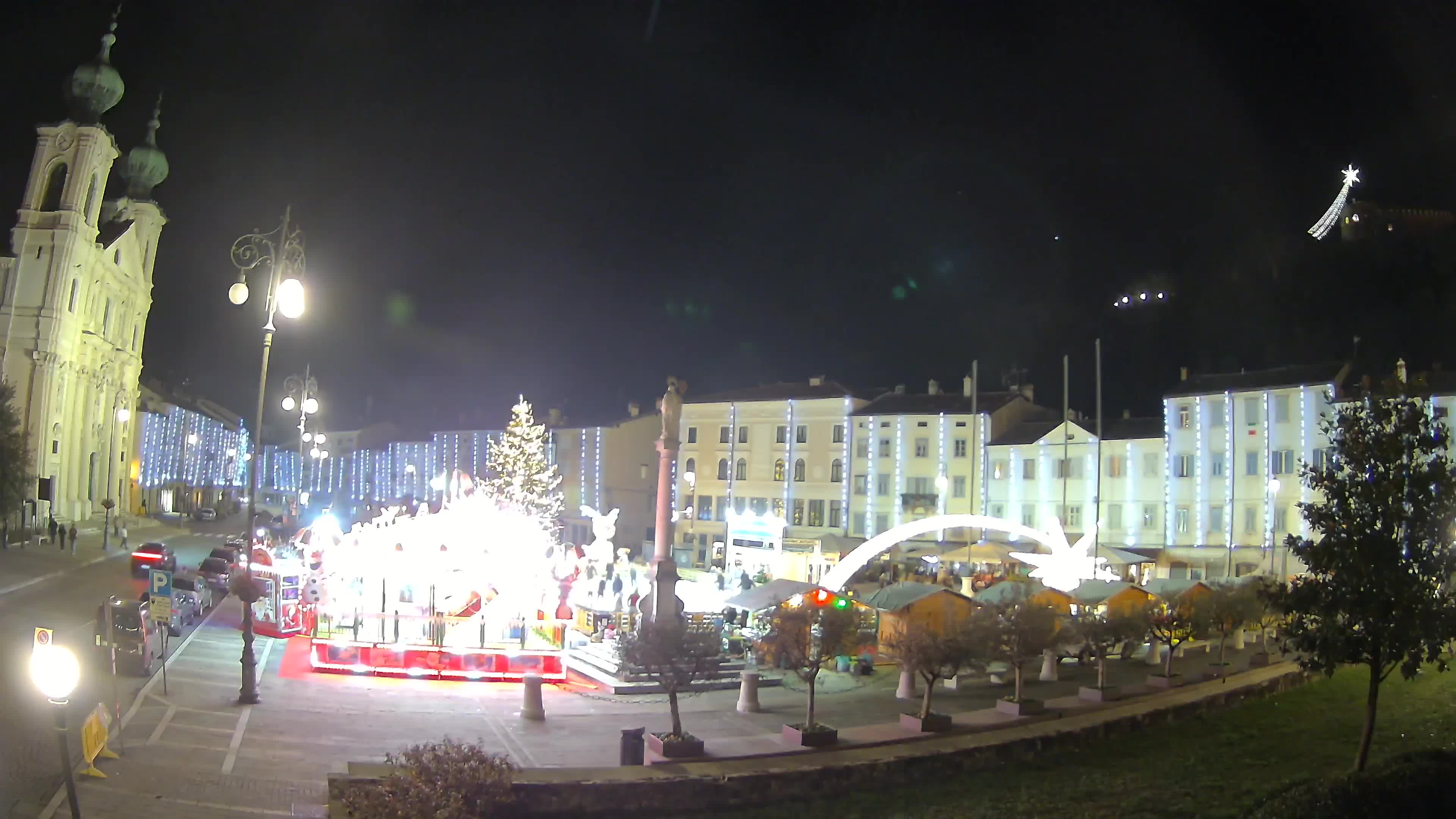 Webcam Gorizia Vittoria square – Church of st. Ignazio