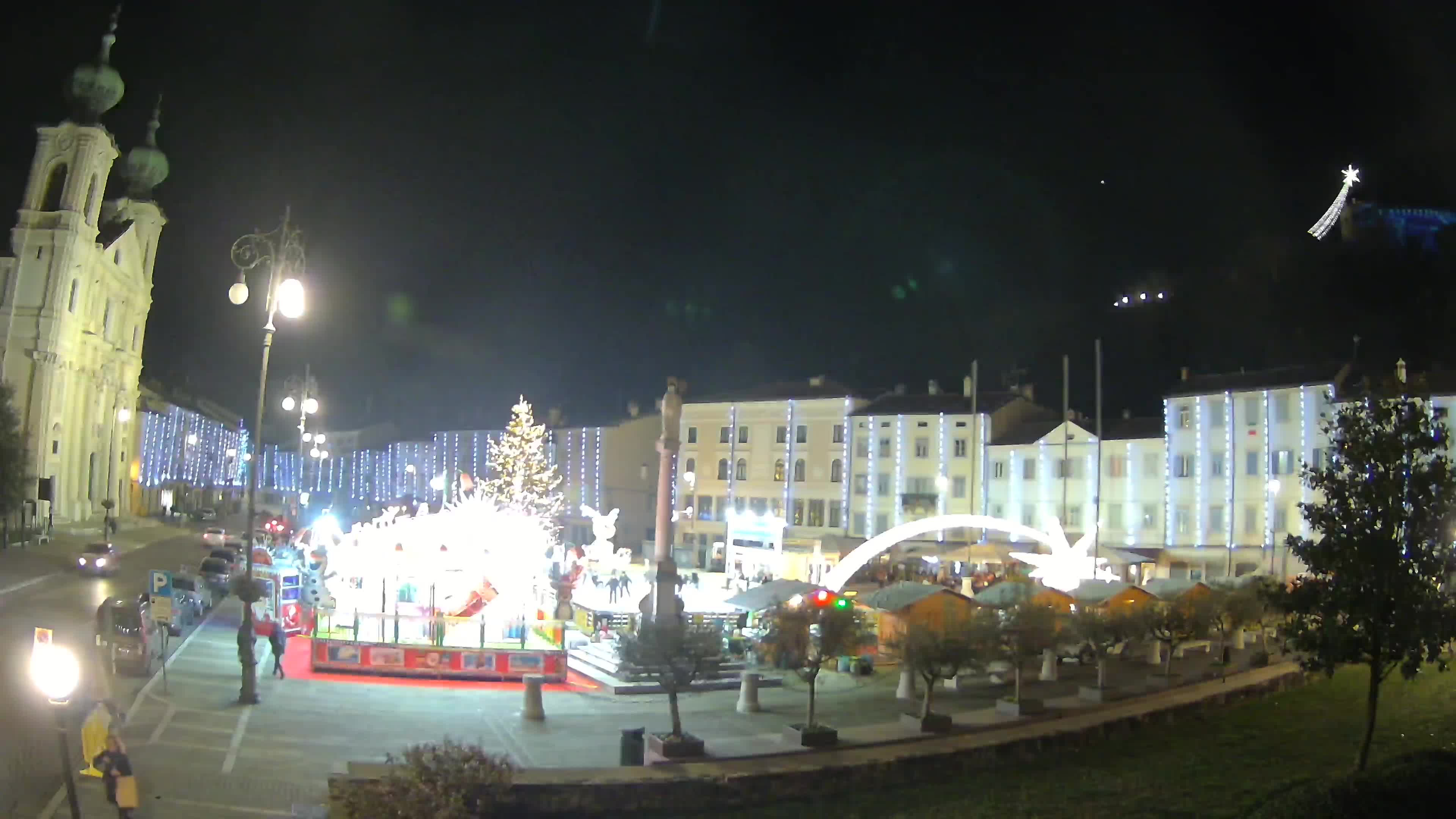 Webcam Gorizia Vittoria square – Church of st. Ignazio