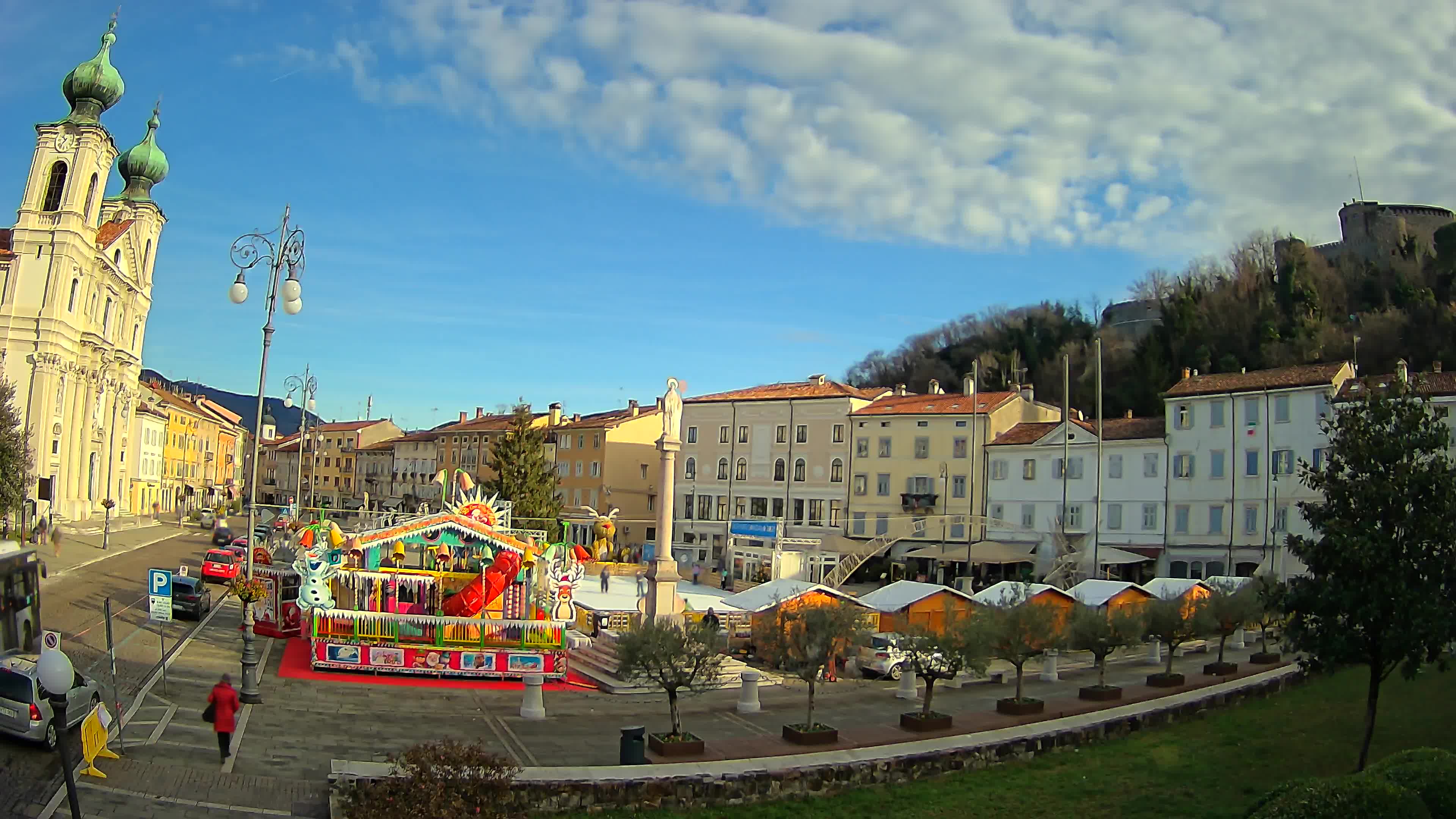 Webcam Gorizia Vittoria square – Church of st. Ignazio