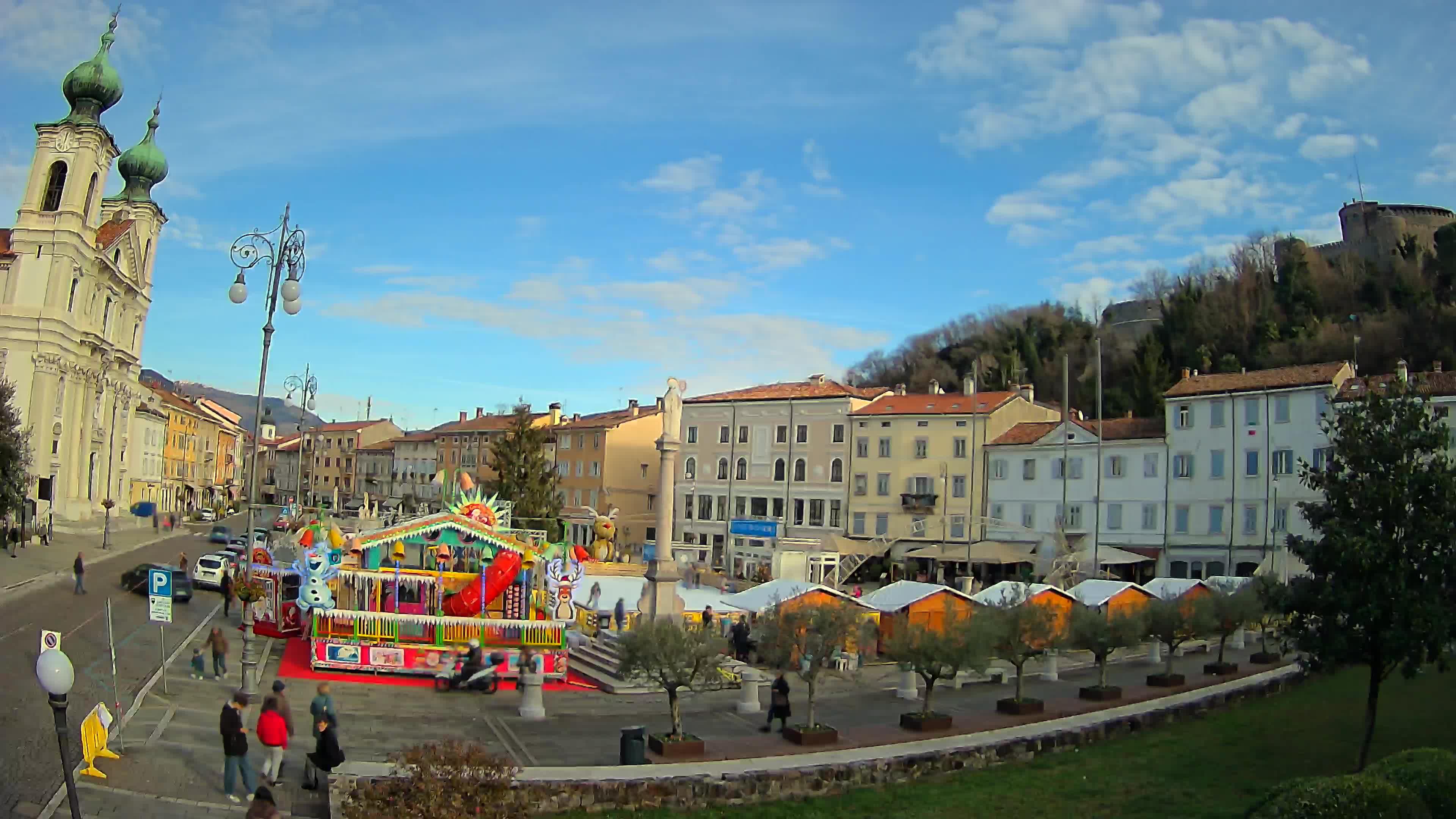 Webcam Gorizia Vittoria square – Church of st. Ignazio