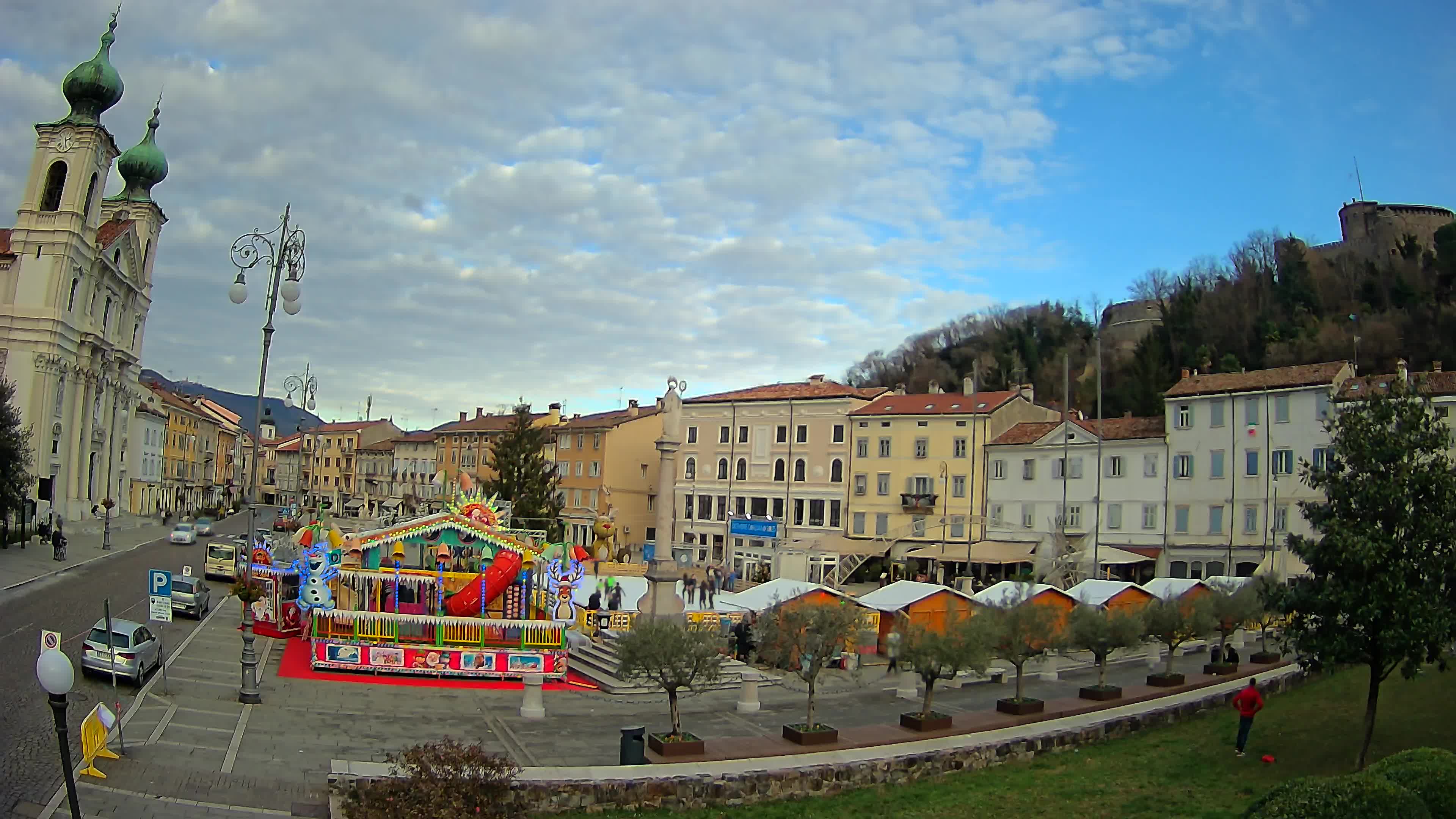 Webcam Gorizia Vittoria square – Church of st. Ignazio