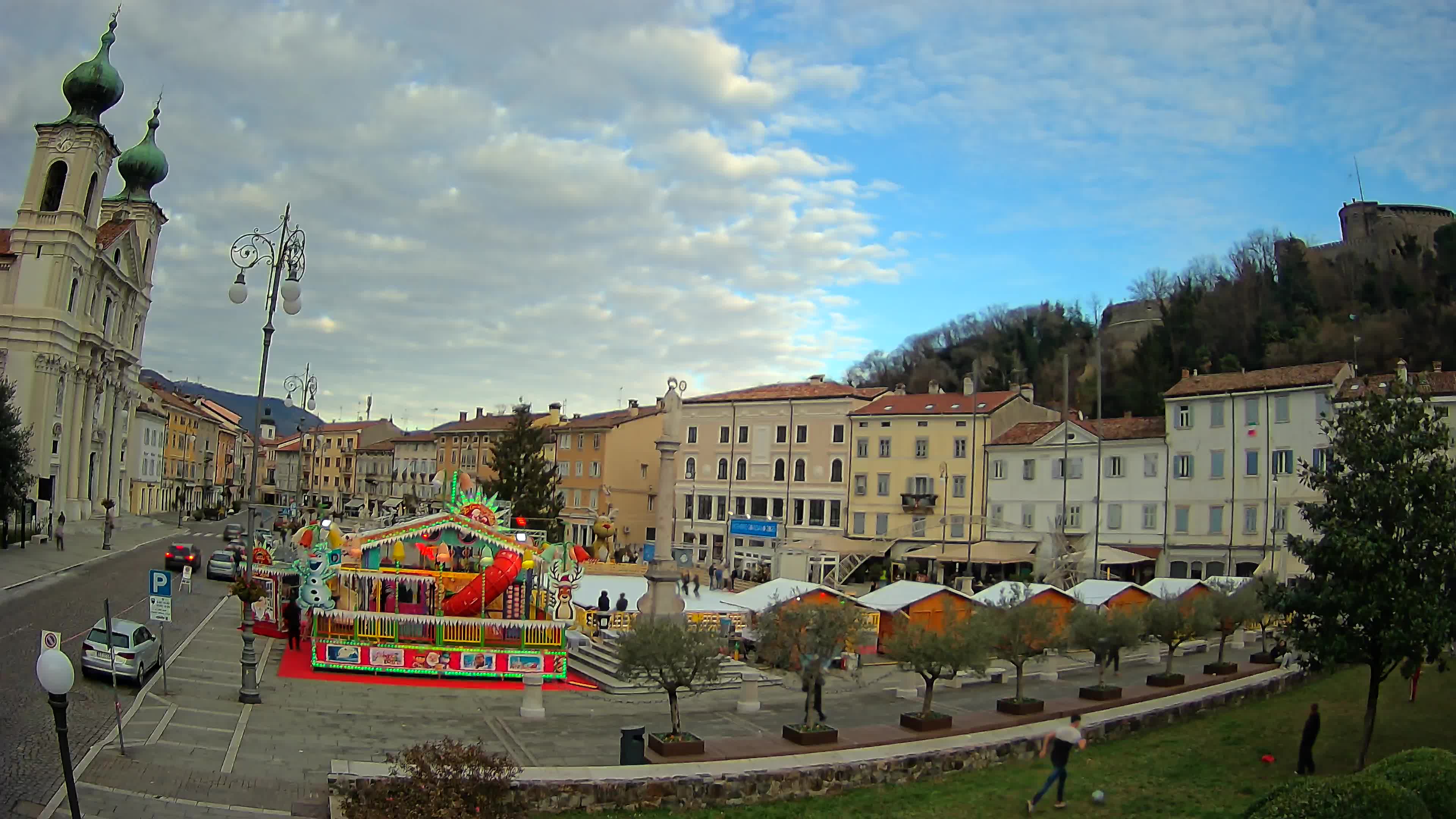 Webcam Gorizia Vittoria square – Church of st. Ignazio