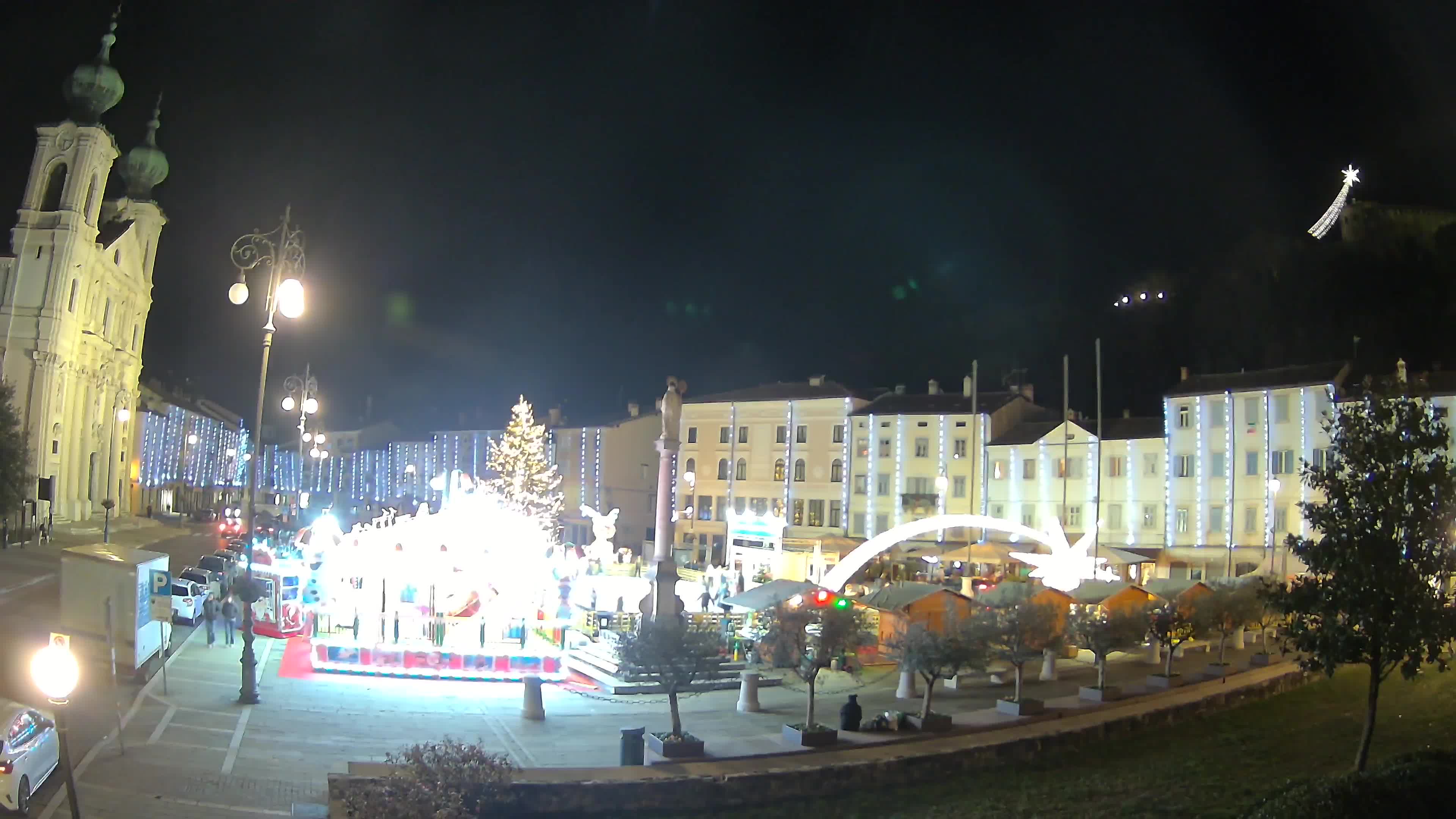 Webcam Gorizia Vittoria square – Church of st. Ignazio