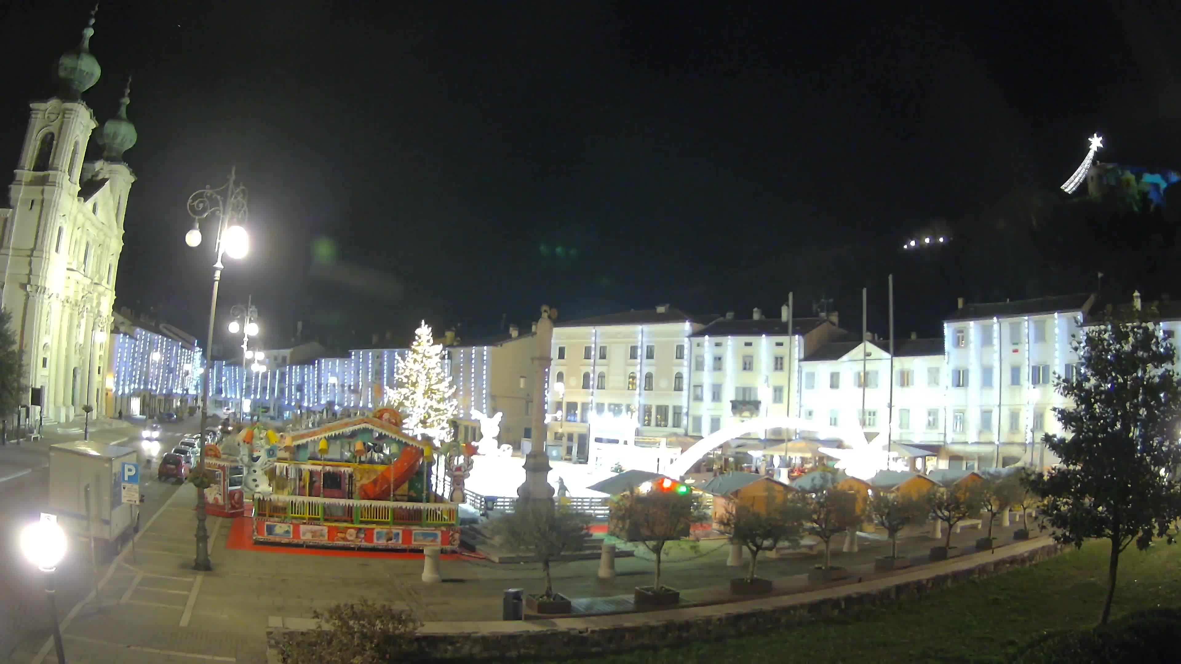 Webcam Gorizia Vittoria square – Church of st. Ignazio